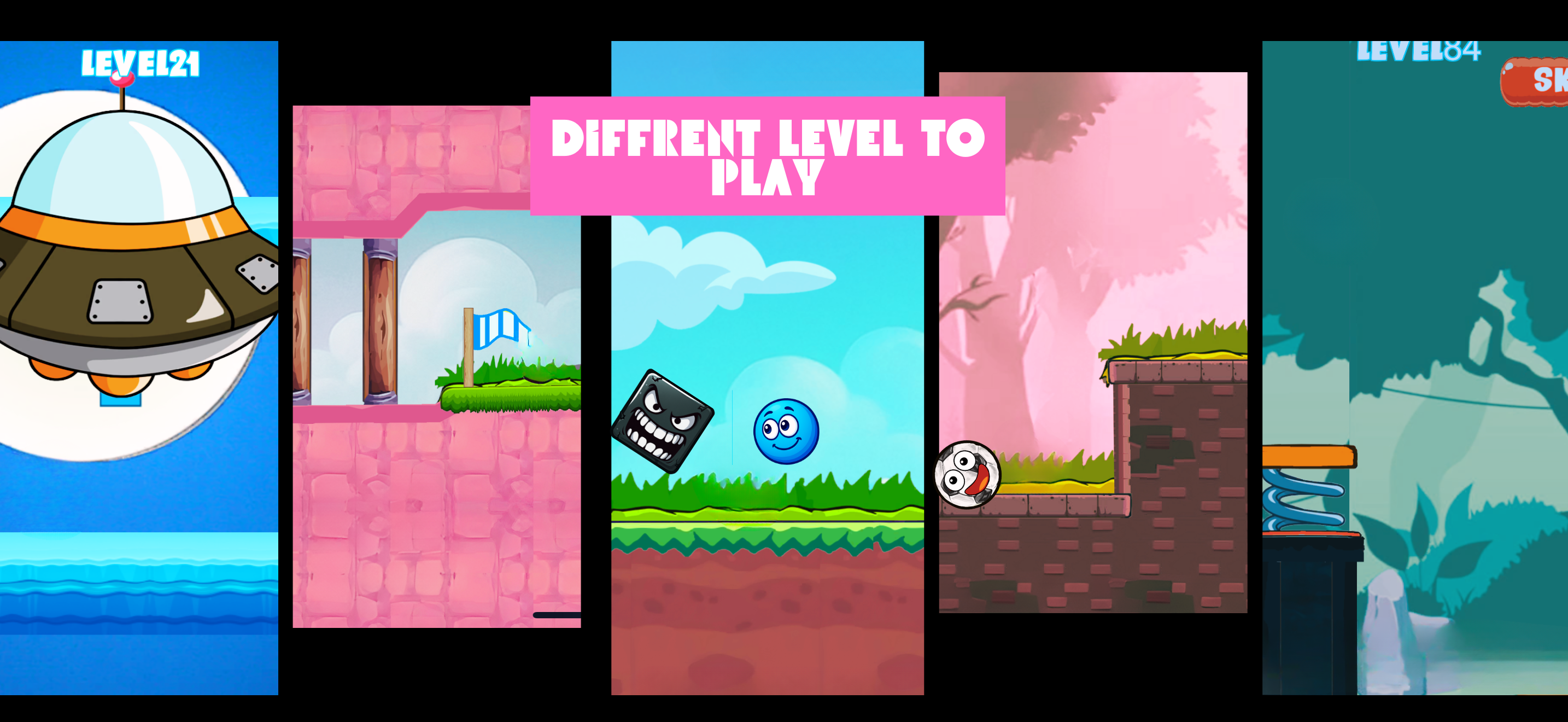 اسکرین شات 6 بازی Bossy Ball 5: Bounce Jump Roll