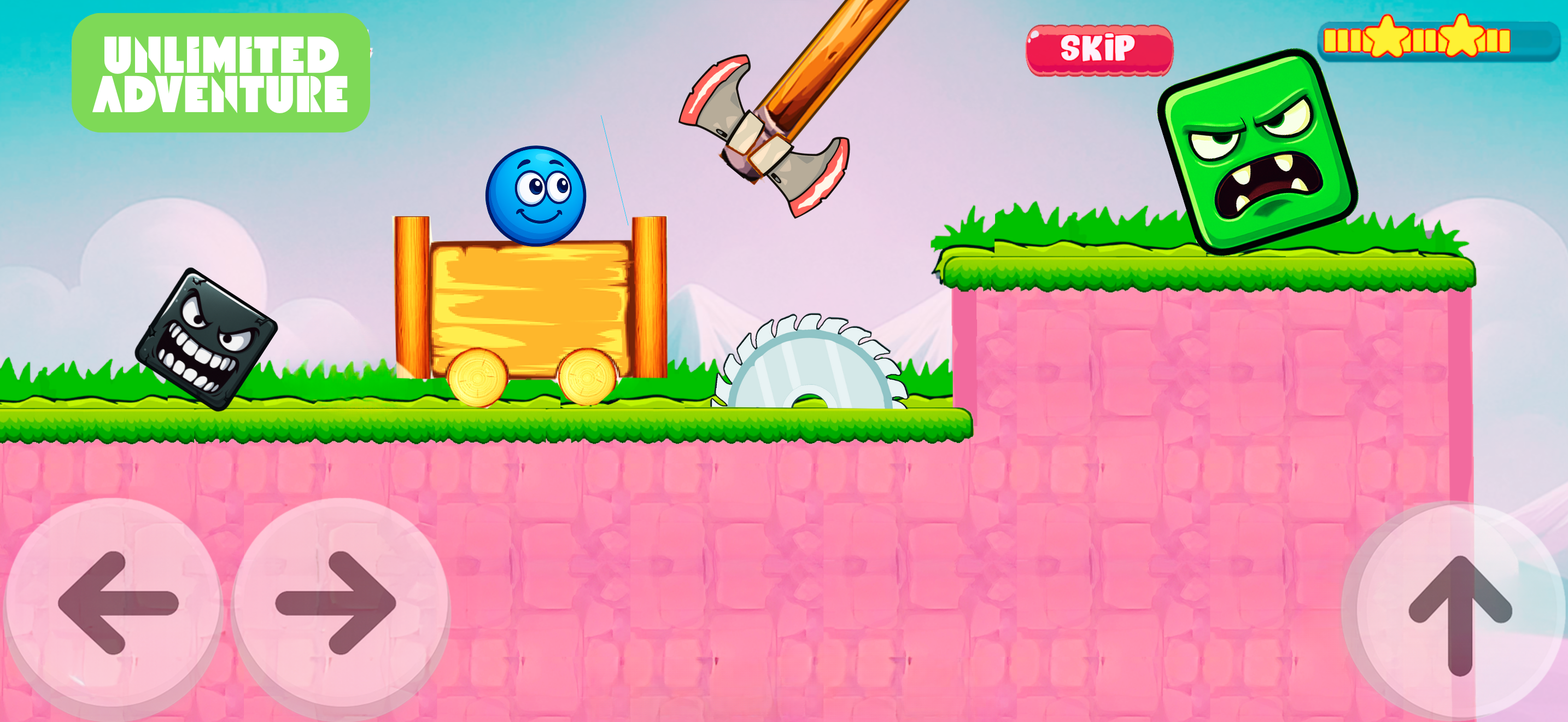 اسکرین شات 2 بازی Bossy Ball 5: Bounce Jump Roll