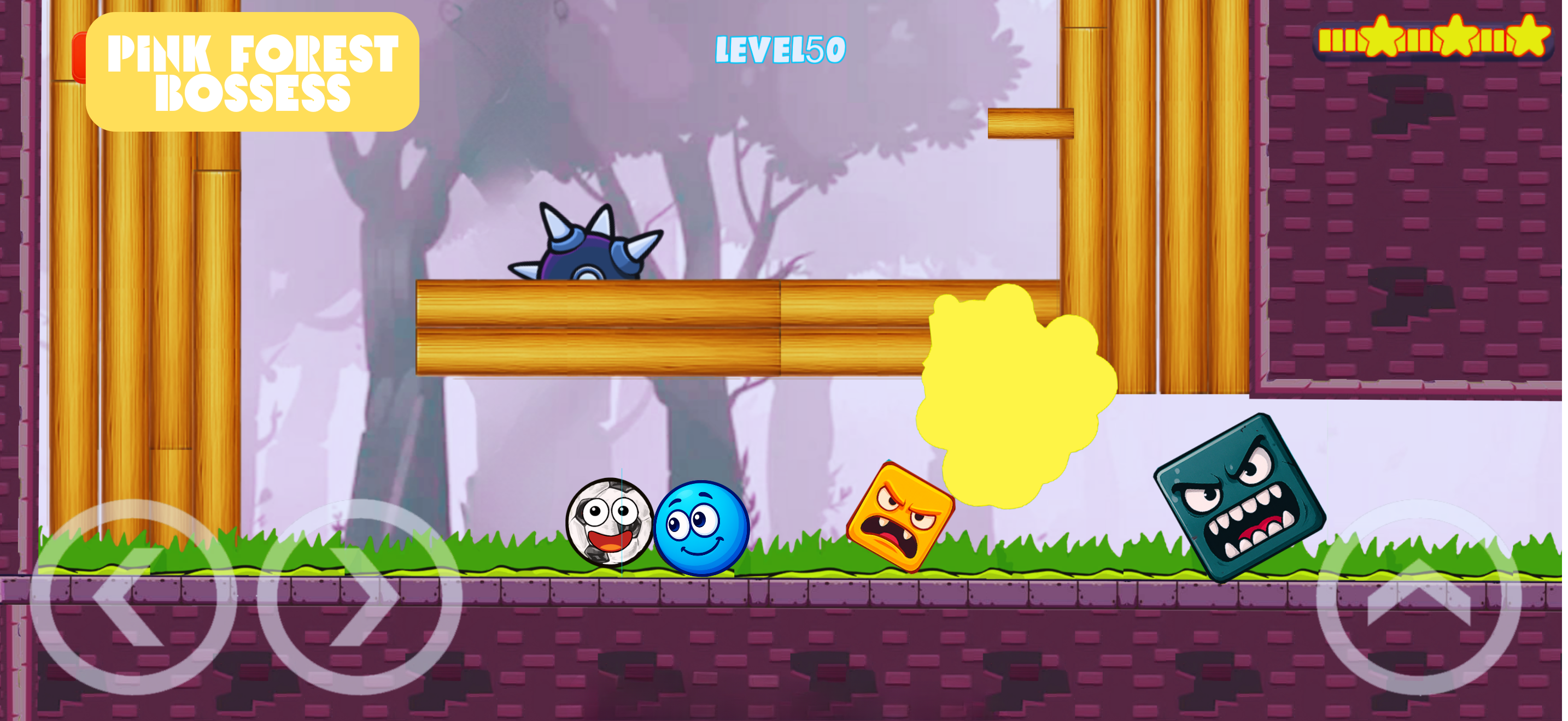 اسکرین شات 4 بازی Bossy Ball 5: Bounce Jump Roll