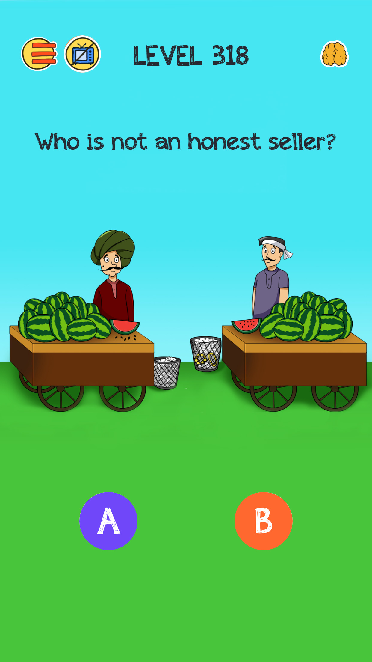 اسکرین شات 7 بازی Brain Who? Tricky Riddle Tests