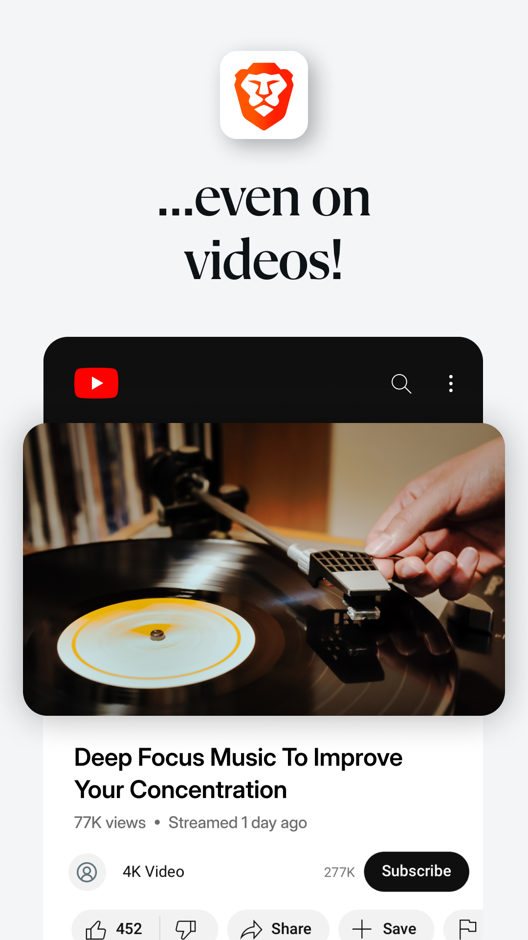 اسکرین شات 3 برنامه Brave Private Web Browser, VPN