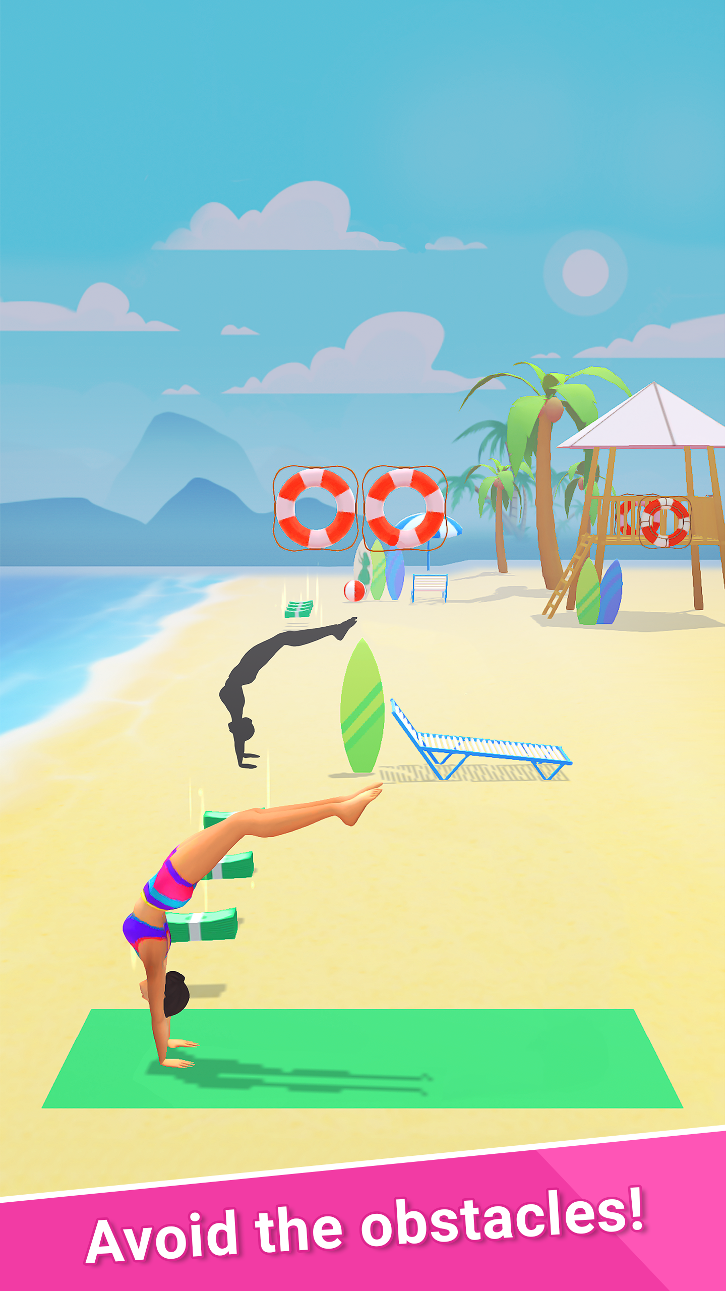 اسکرین شات 2 بازی Yoga Master - Flex Running