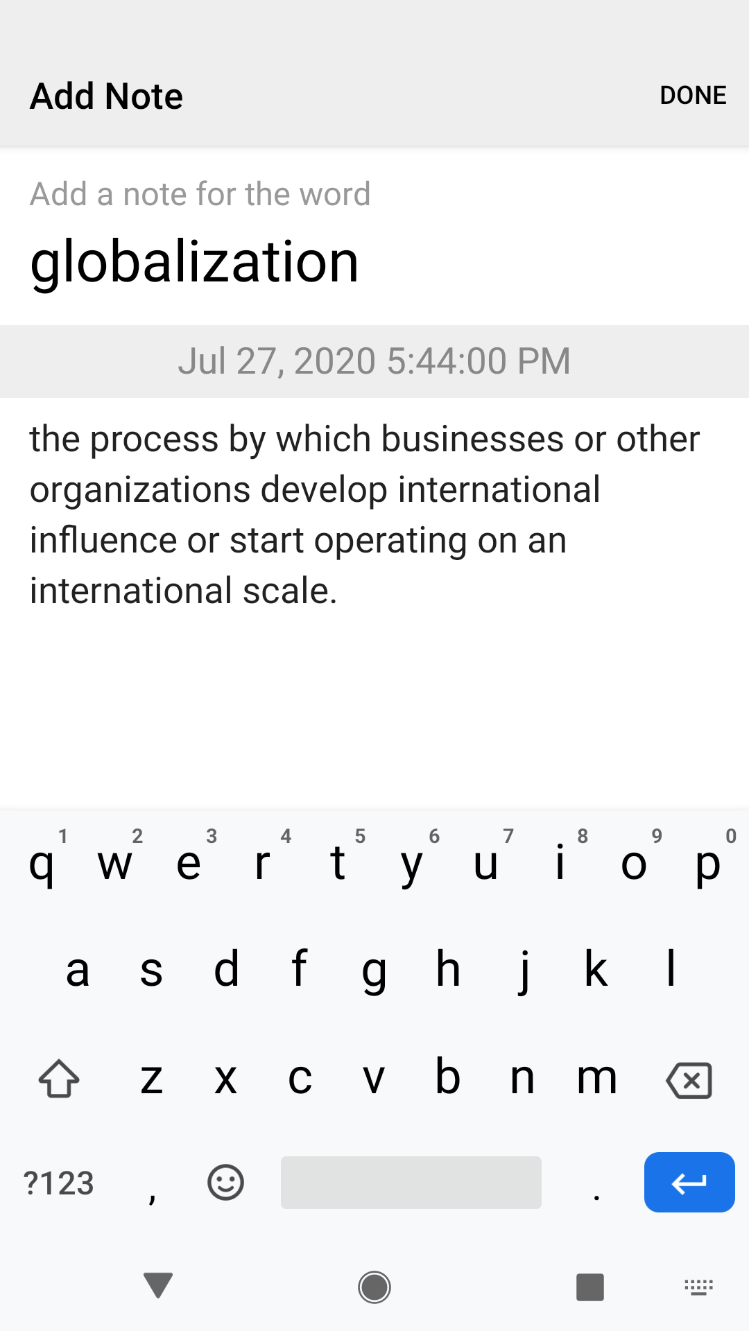 اسکرین شات 8 برنامه Dictionary & Translator