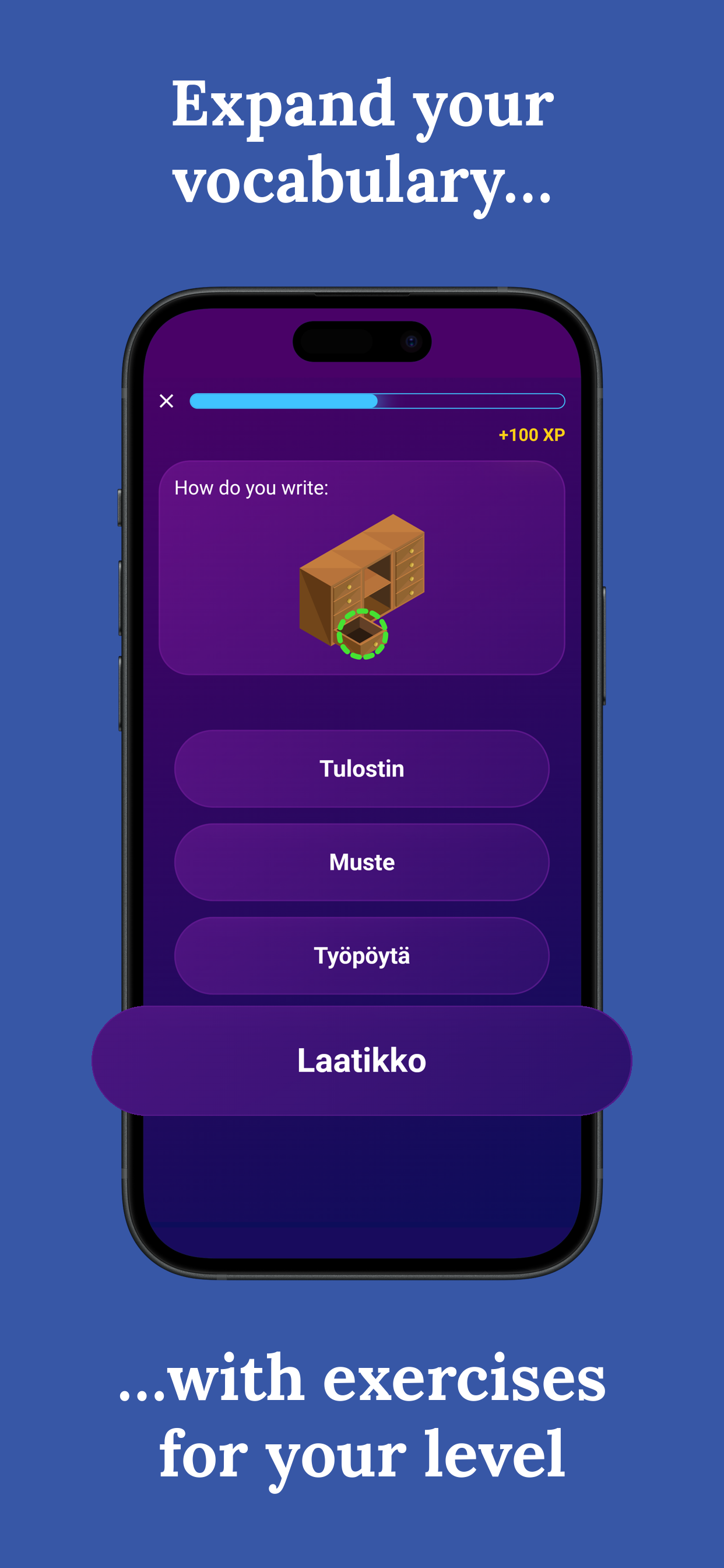 اسکرین شات 4 برنامه Learn Finnish - Beginners