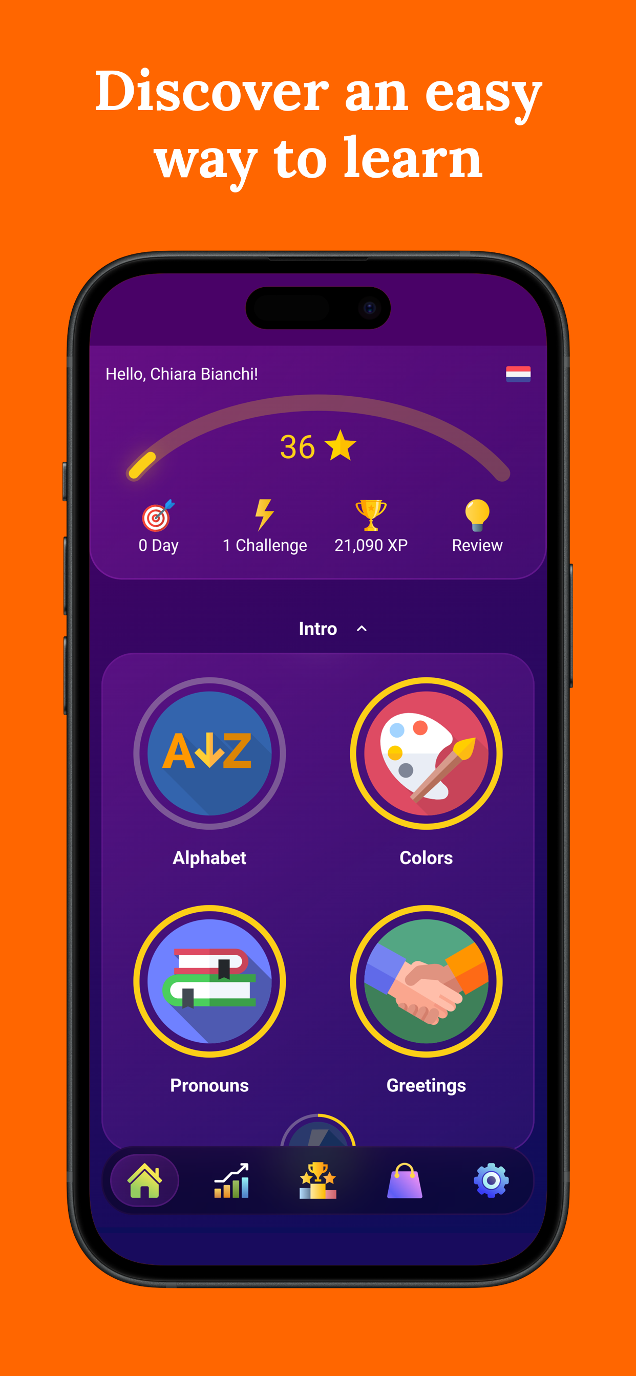 اسکرین شات 2 برنامه Learn Dutch - Beginners
