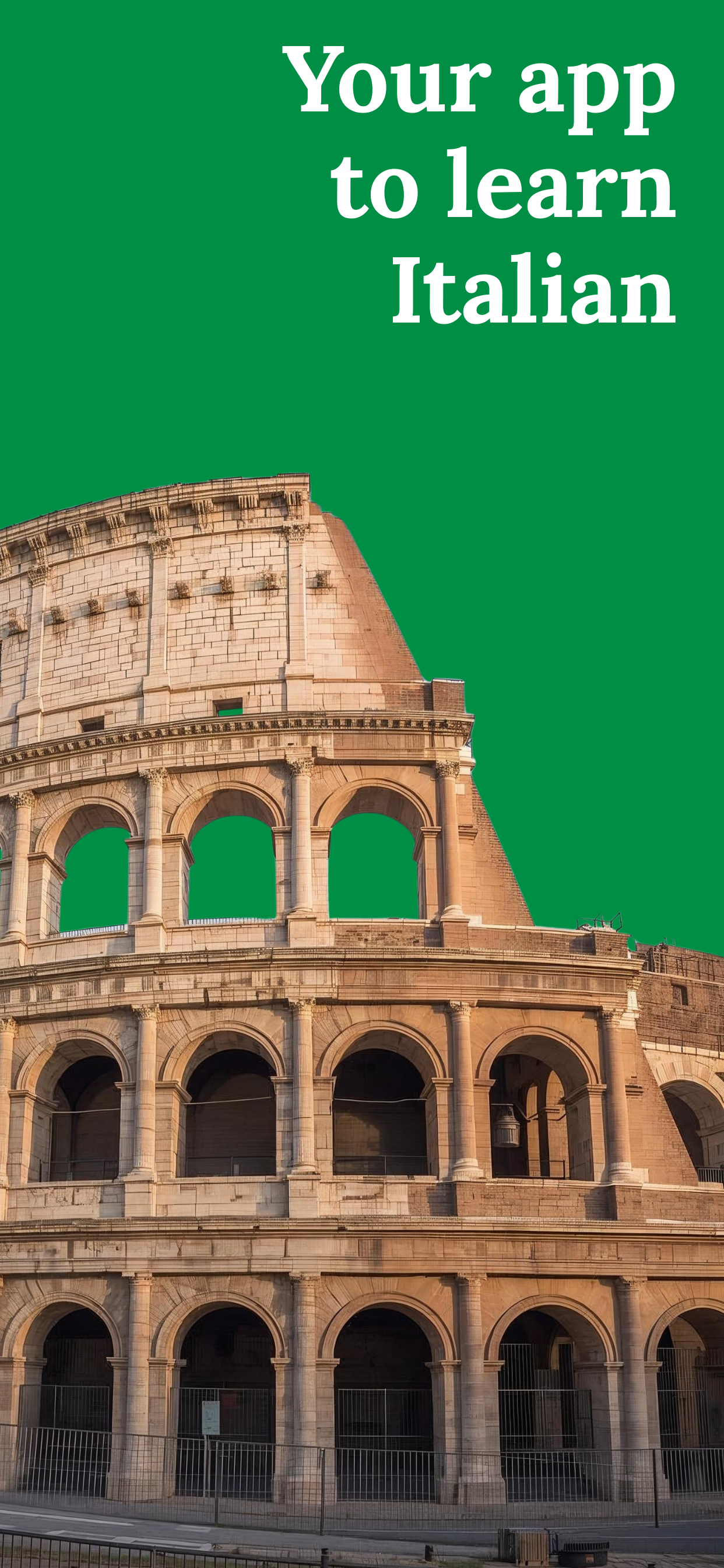 اسکرین شات 1 برنامه Learn Italian - Beginners