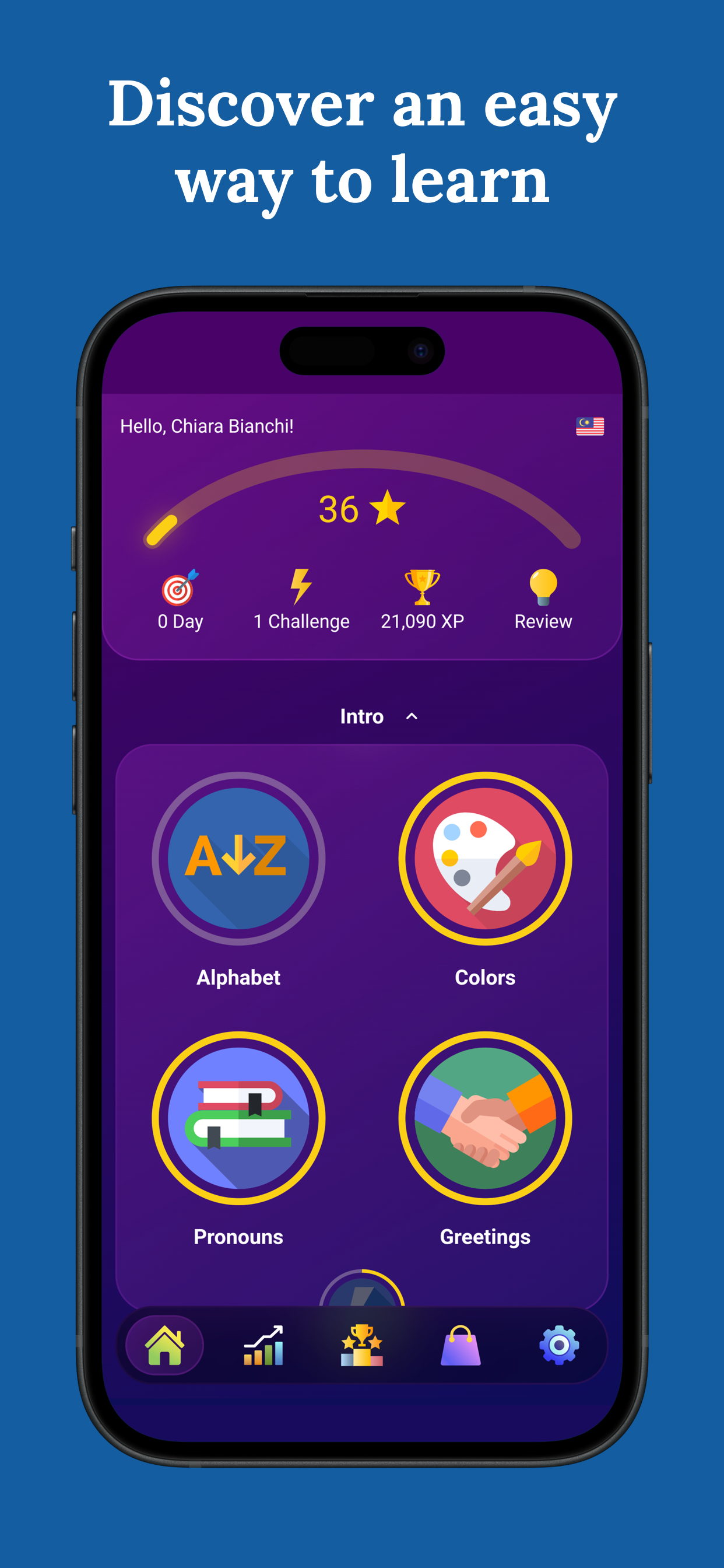 اسکرین شات 2 برنامه Learn Malay - Beginners