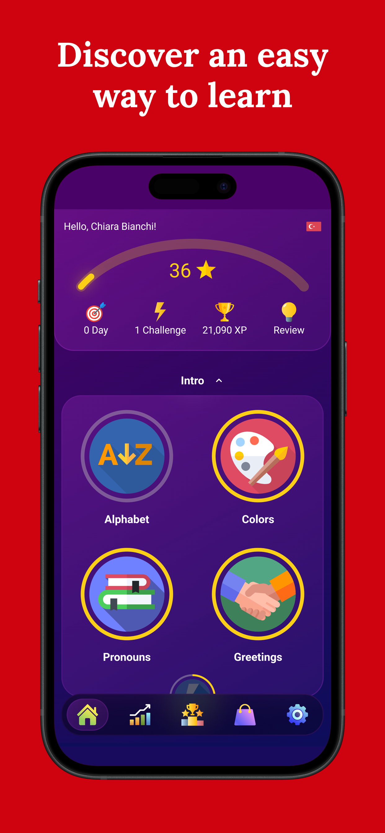 اسکرین شات 2 برنامه Learn Turkish - Beginners