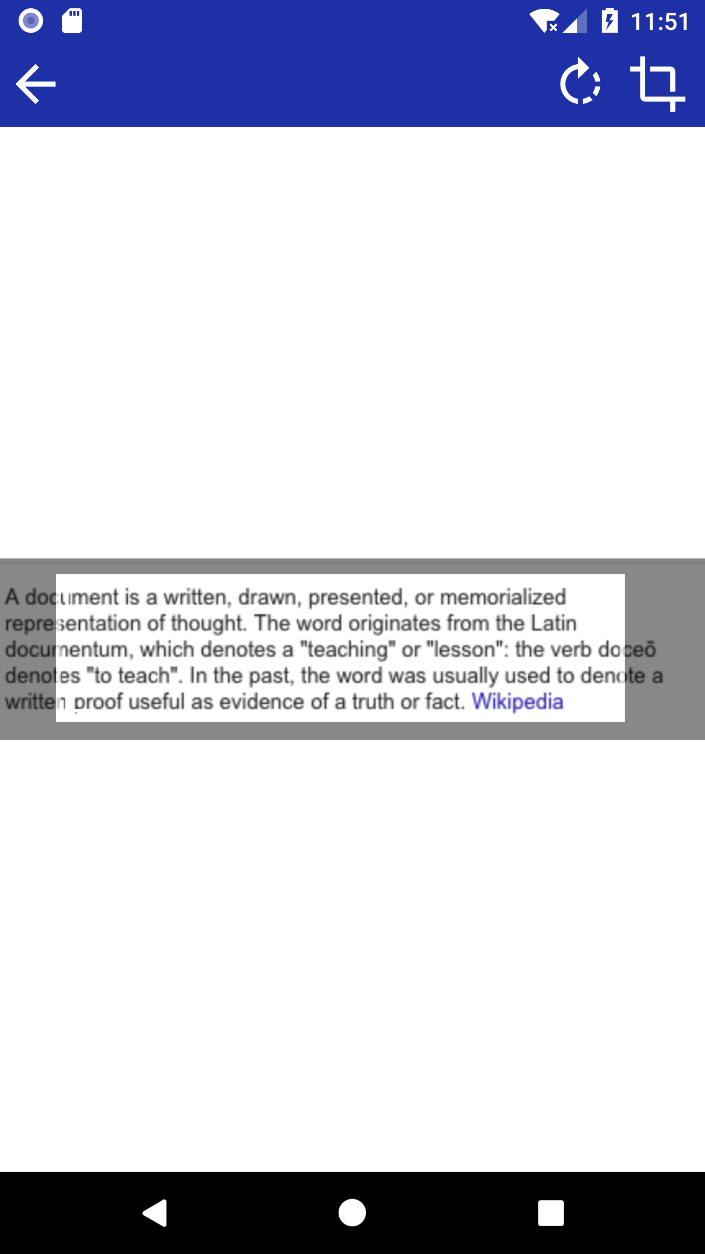 اسکرین شات 3 برنامه Camera Translator