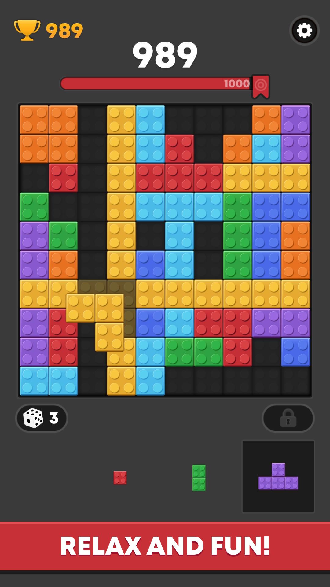 اسکرین شات 2 بازی Brick Block - Puzzle Game