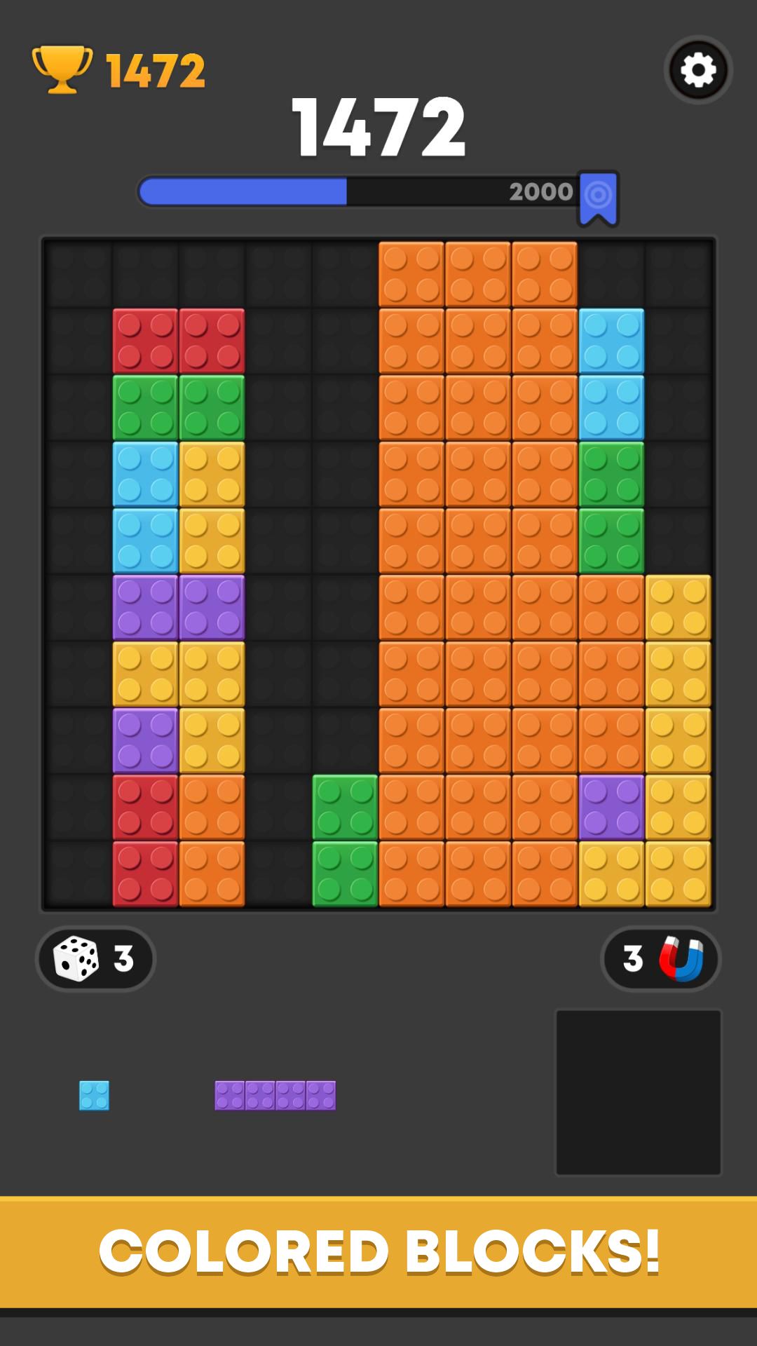 اسکرین شات 3 بازی Brick Block - Puzzle Game