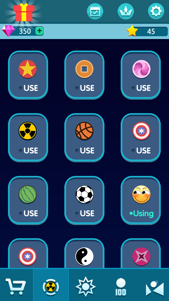 اسکرین شات 5 بازی Bricks and Balls - Brick Game