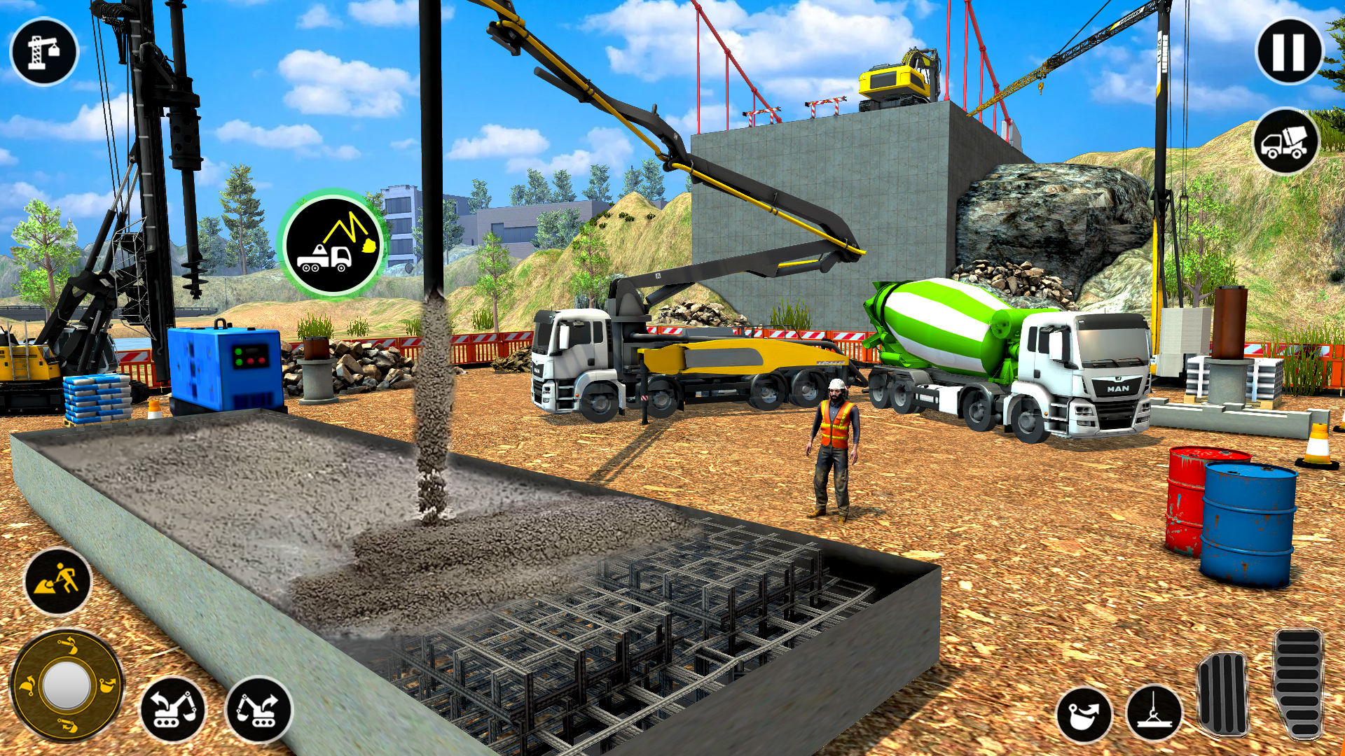 اسکرین شات 2 بازی Bridge Construction Simulator