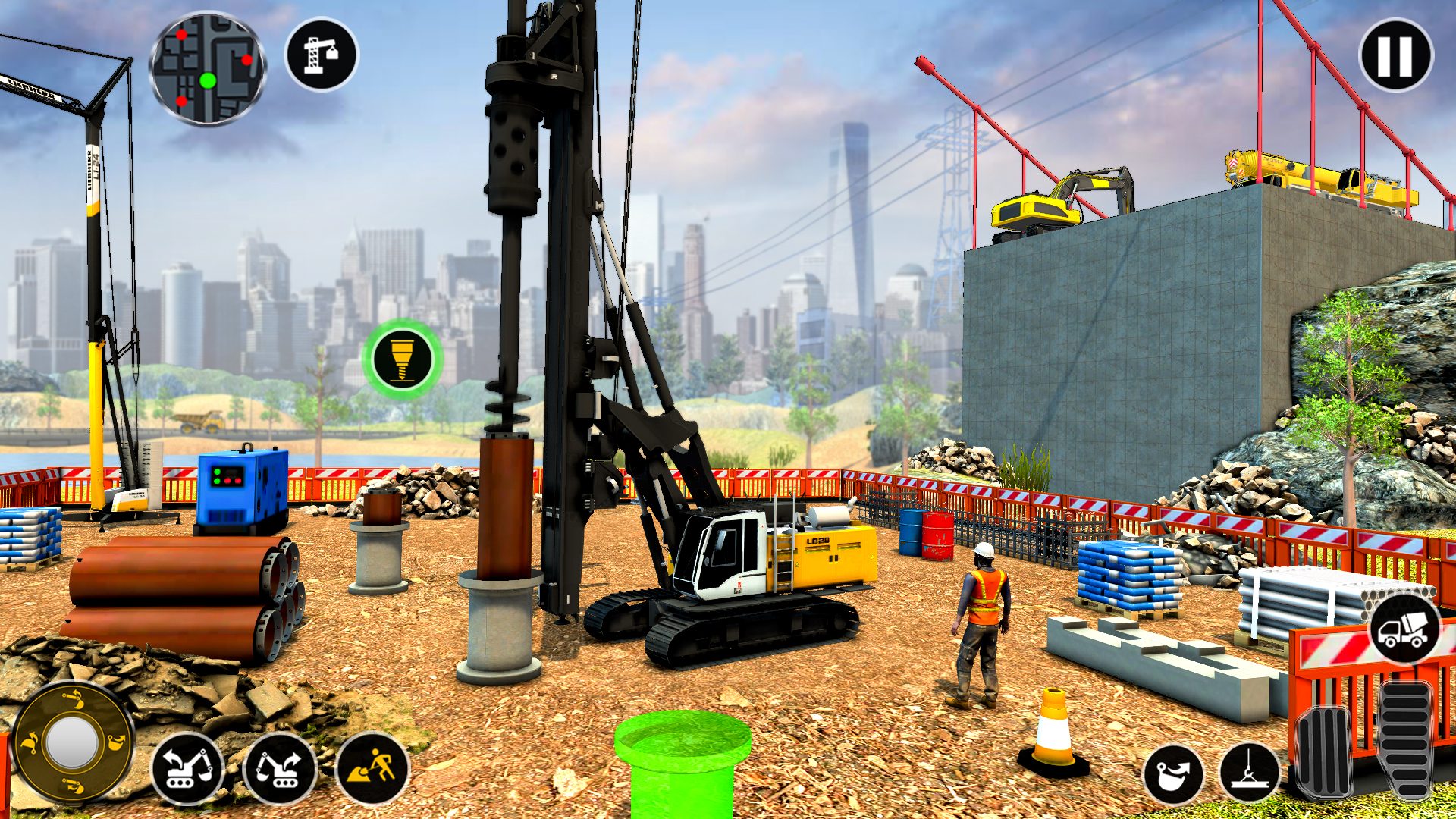 اسکرین شات 1 بازی Bridge Construction Simulator