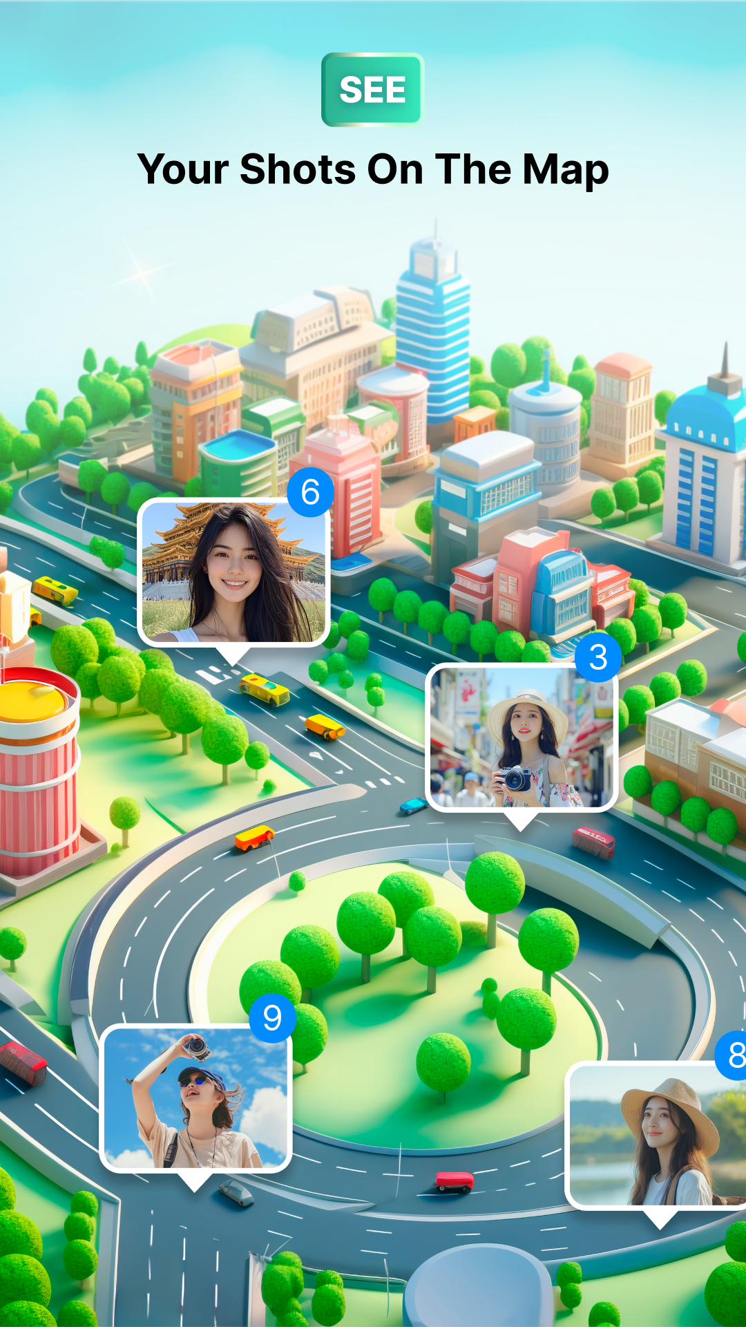 اسکرین شات 4 برنامه GPS Camera & Map Viewer