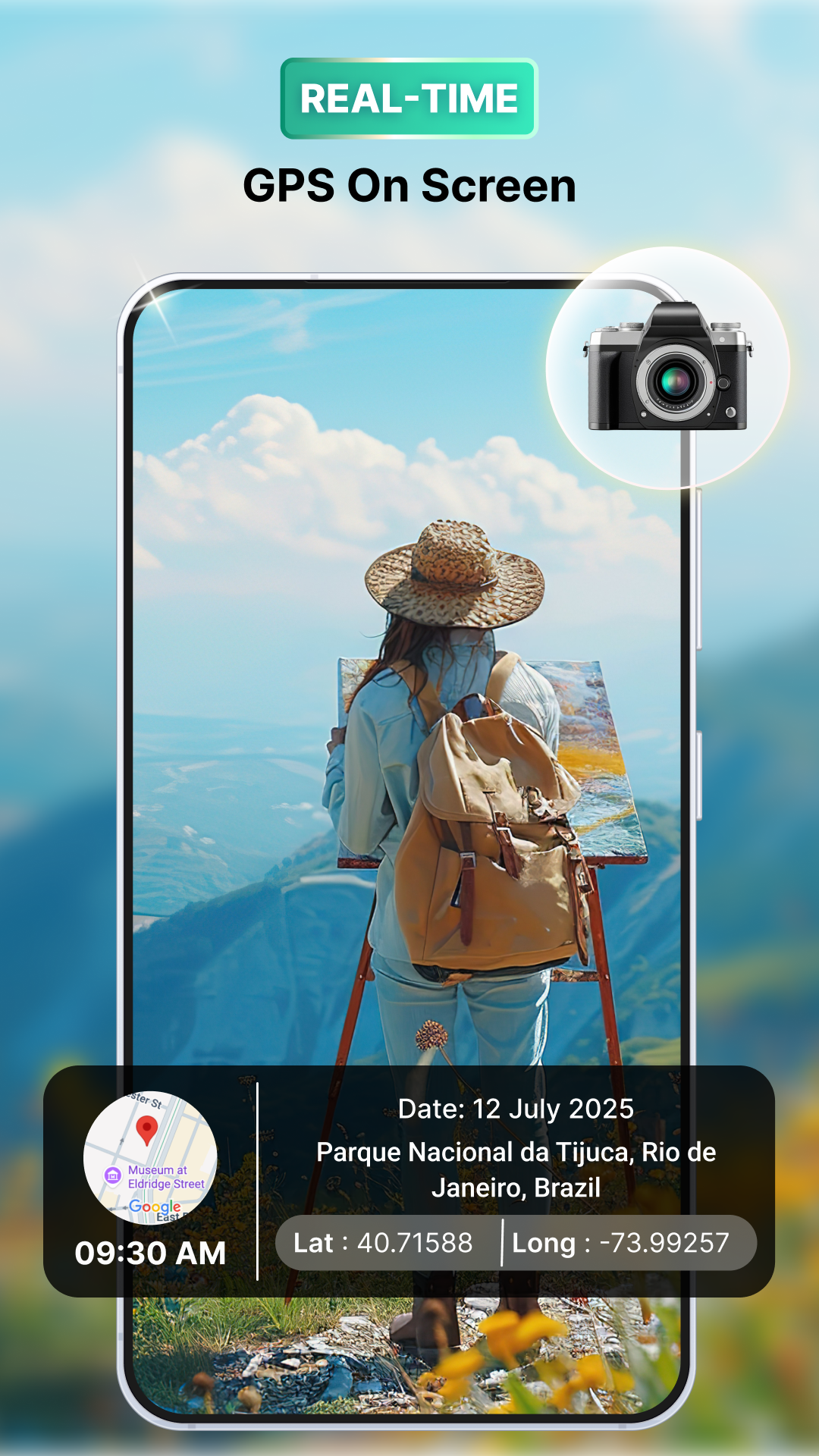 اسکرین شات 3 برنامه GPS Camera & Map Viewer