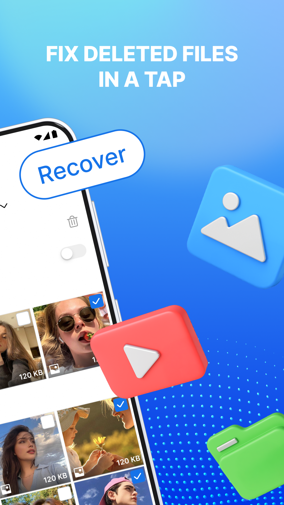 اسکرین شات 2 برنامه Photo Recovery & File Restore