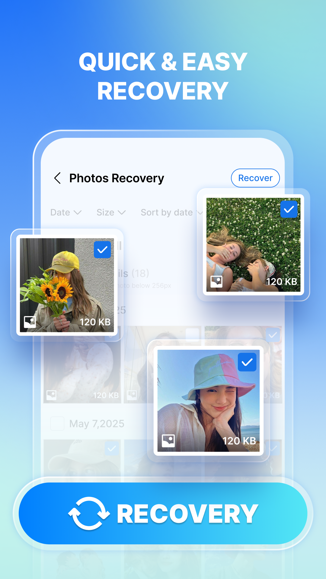 اسکرین شات 6 برنامه Photo Recovery & File Restore