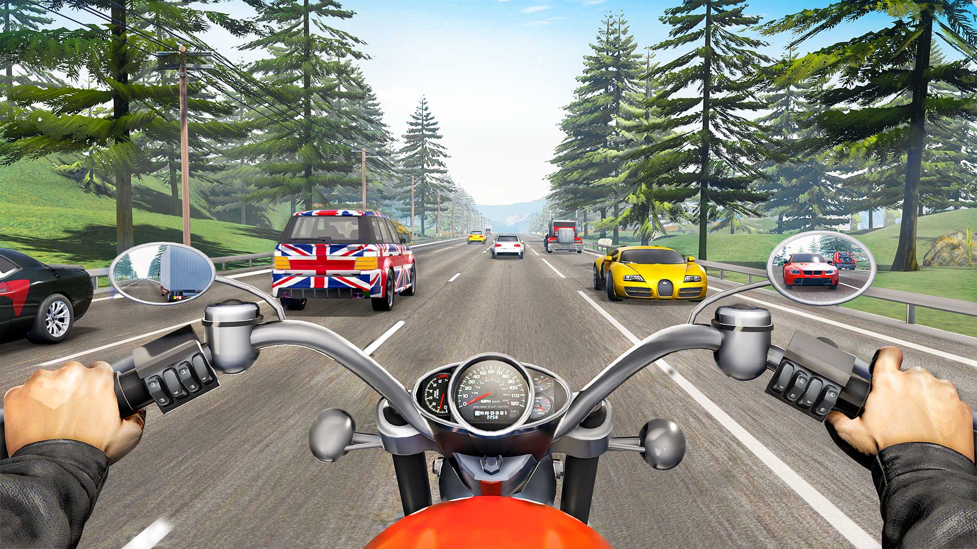اسکرین شات 1 بازی Motorbike Games Racing Bikes