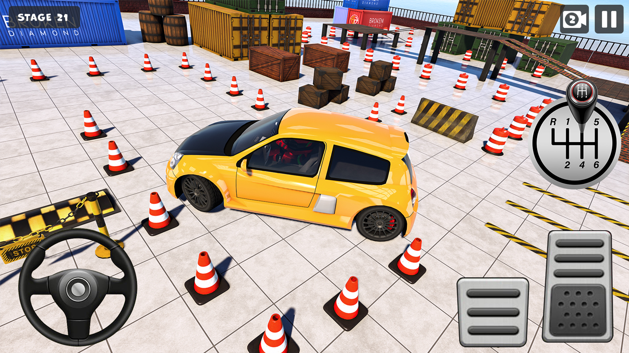 اسکرین شات 8 بازی Car Parking Advance: Car Games