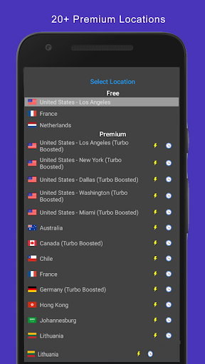 اسکرین شات 1 برنامه Free Proxy VPN Browser - MyProxyVPN