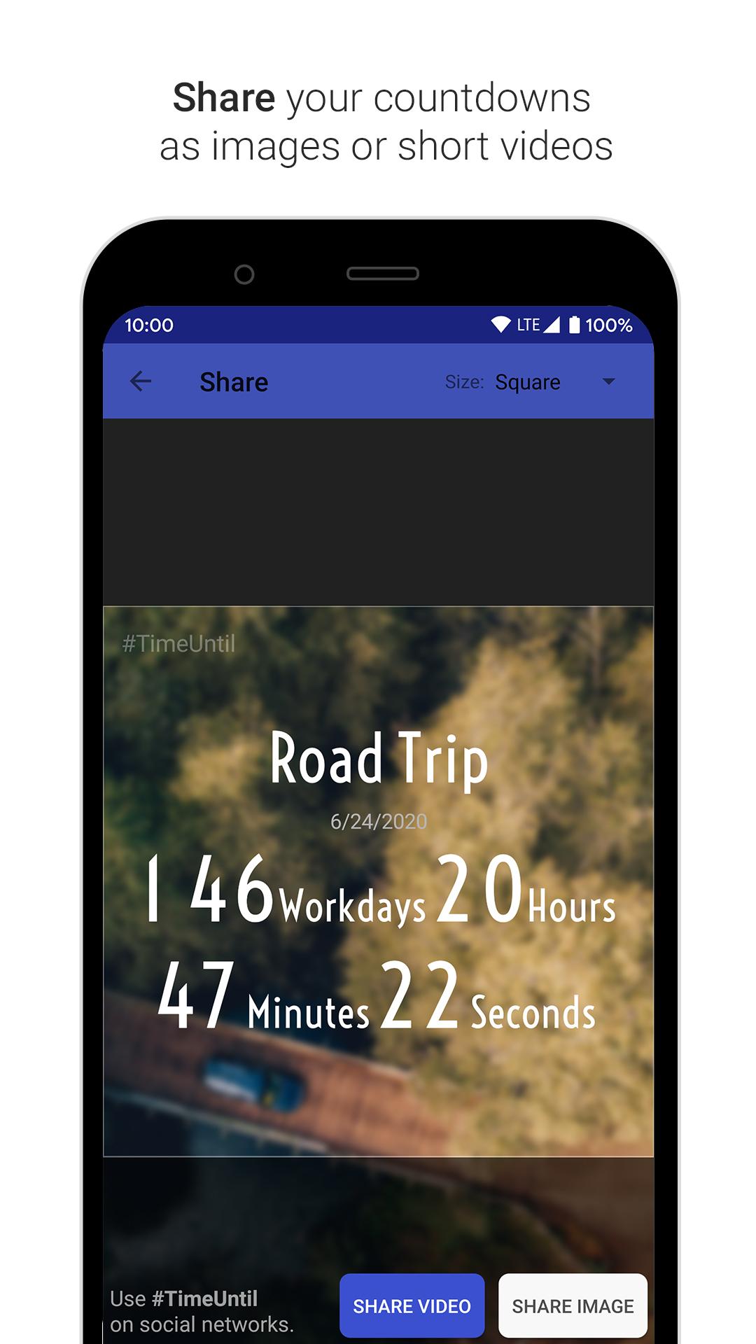 اسکرین شات 7 برنامه Time Until: Countdowns, Widget