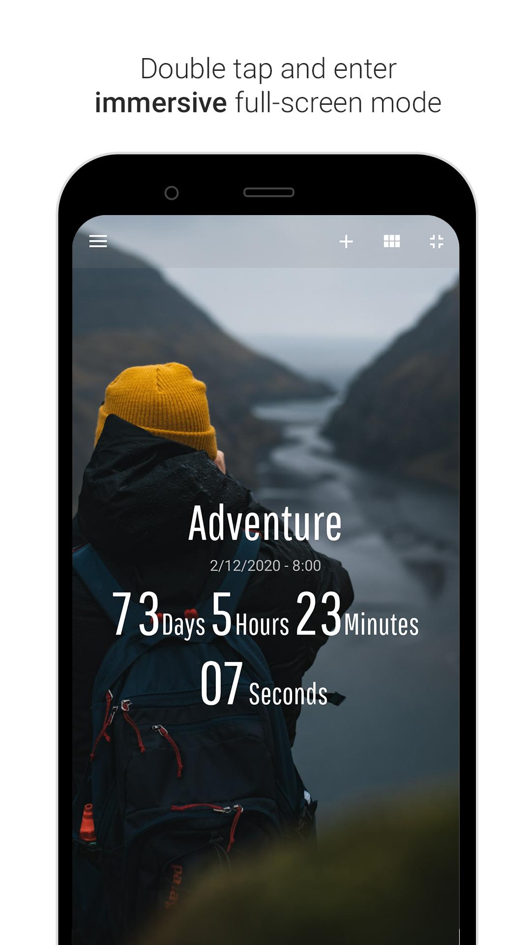 اسکرین شات 1 برنامه Time Until: Countdowns, Widget