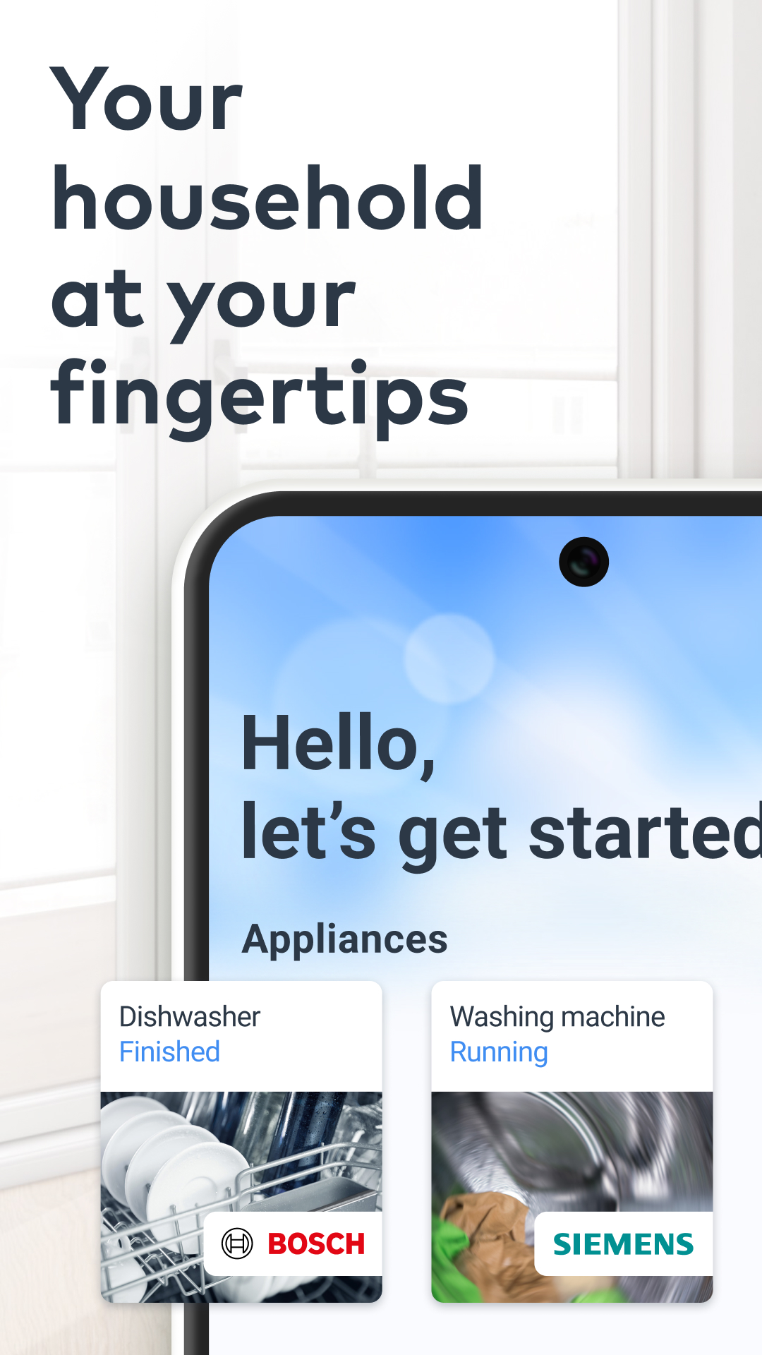 اسکرین شات 1 برنامه Home Connect