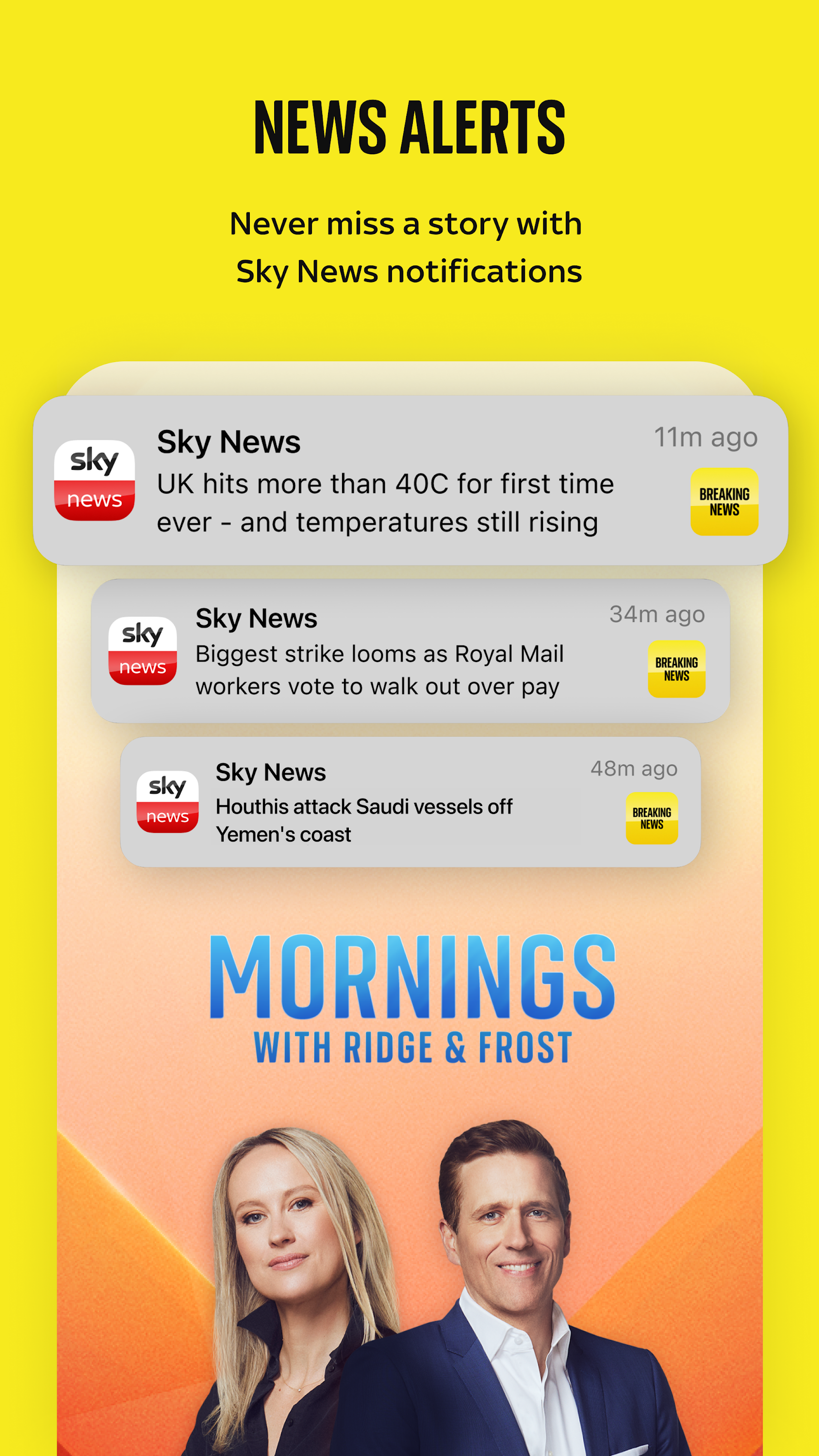اسکرین شات 5 برنامه Sky News: Breaking, UK & World