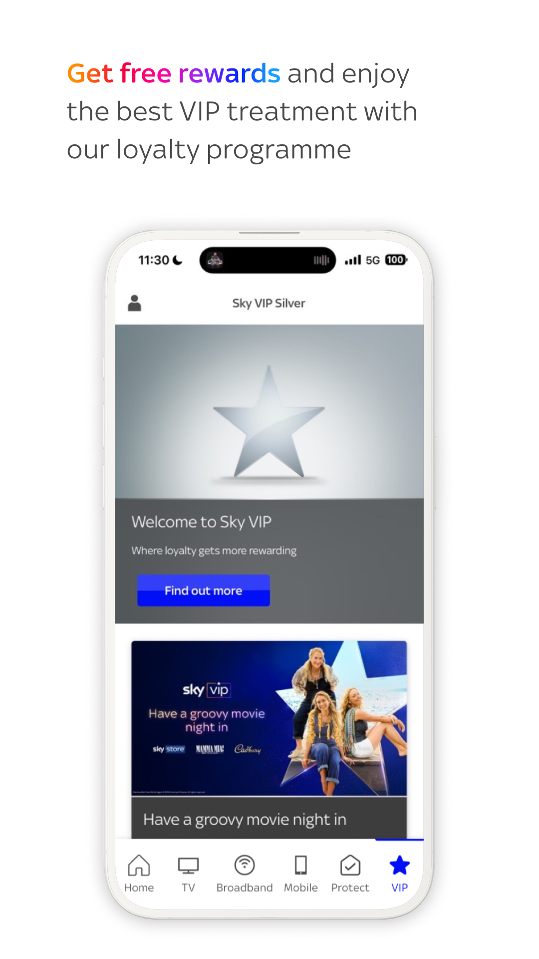 اسکرین شات 5 برنامه My Sky | TV, Broadband, Mobile