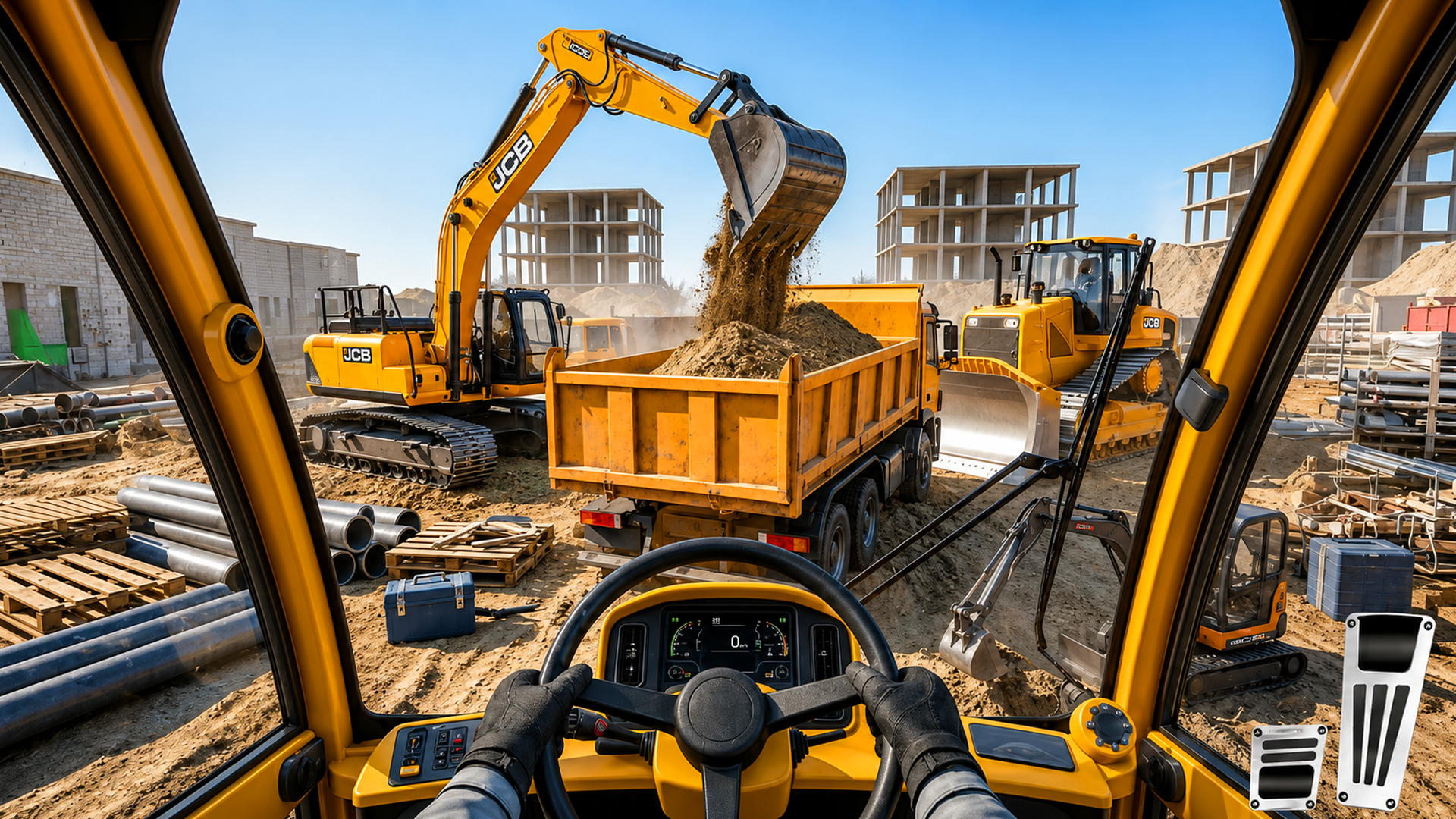اسکرین شات 2 بازی Construction Truck Simulator