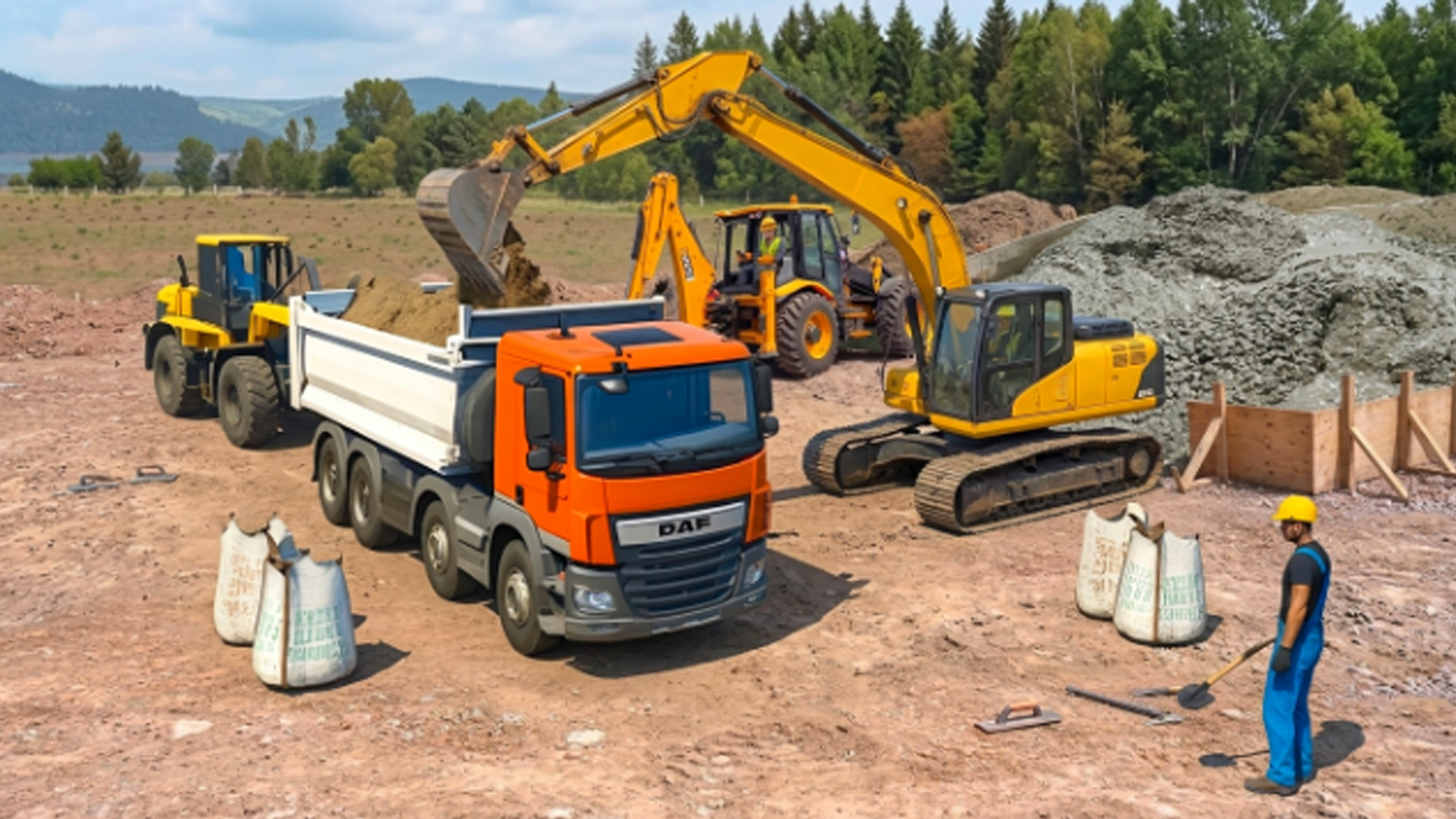 اسکرین شات 4 بازی Construction Truck Simulator