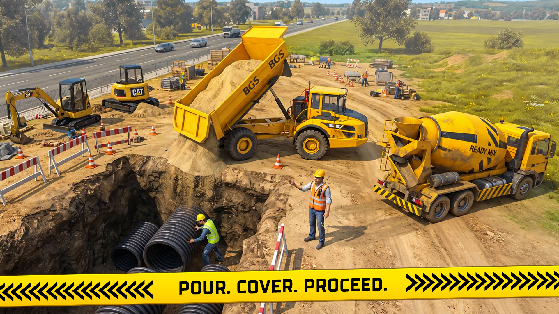 اسکرین شات 3 بازی Construction Truck Simulator