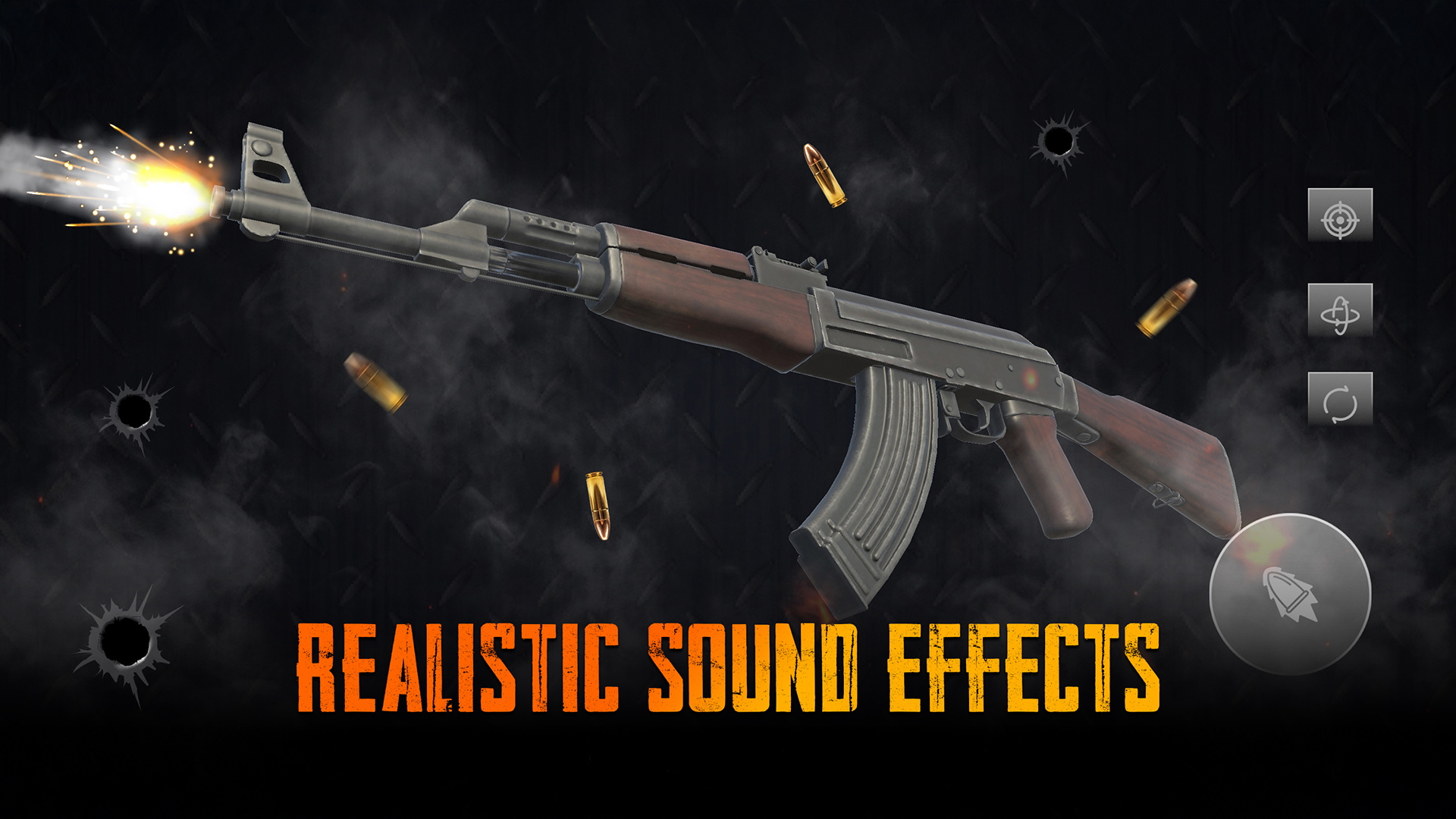 اسکرین شات 6 برنامه 3D Gun Simulator - Gun Pro