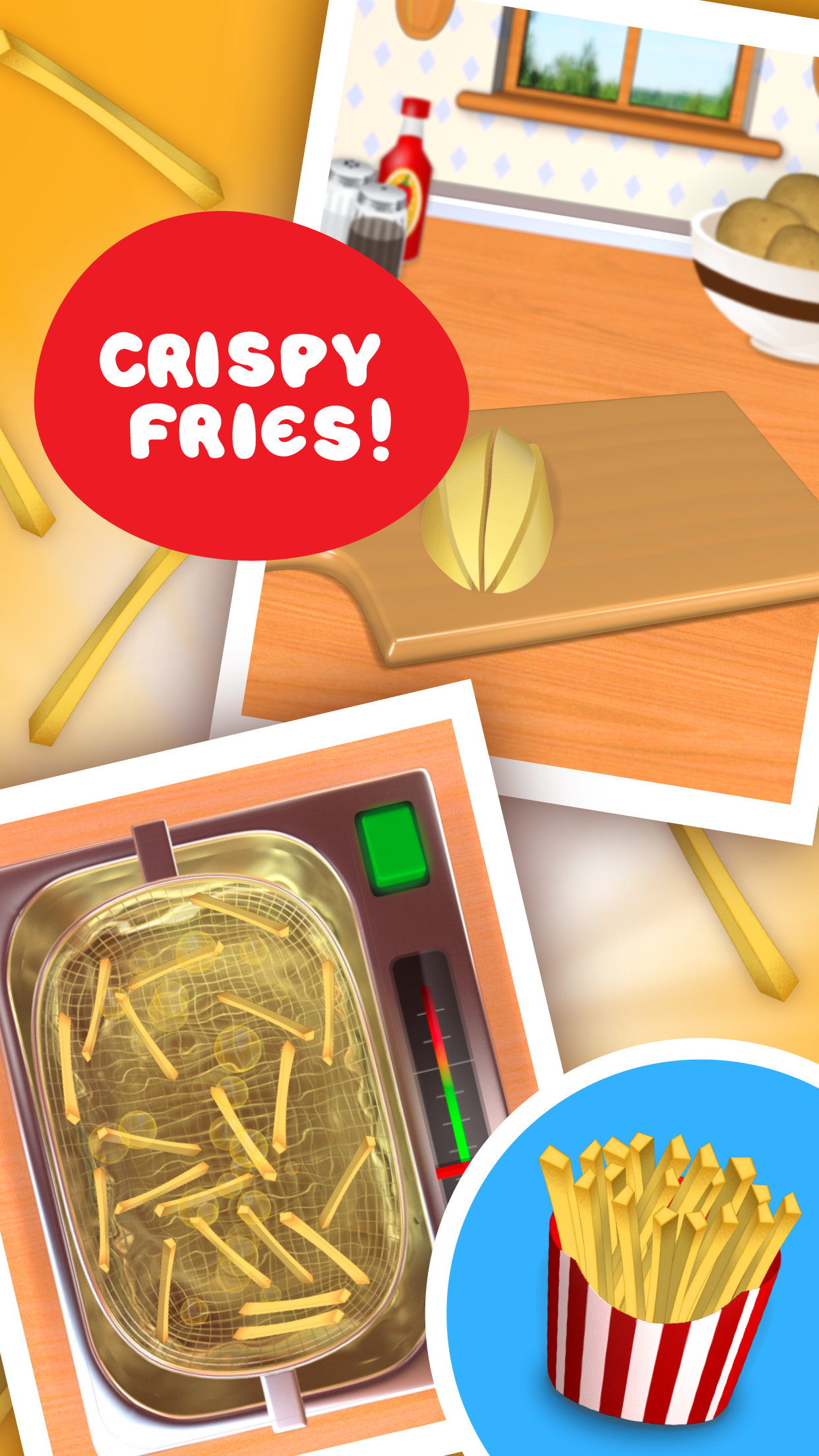 اسکرین شات 3 بازی Burger Deluxe - Cooking Games