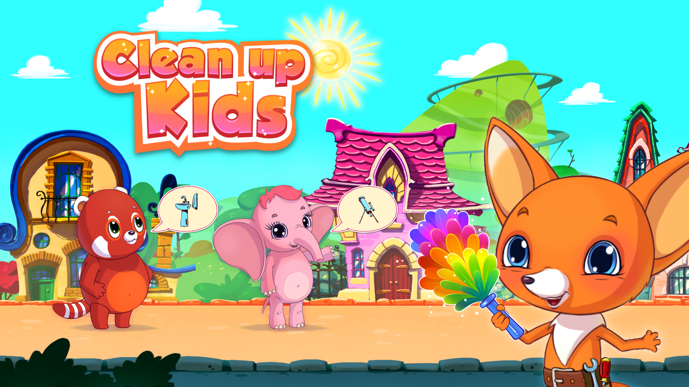 اسکرین شات 5 بازی Clean Up Kids