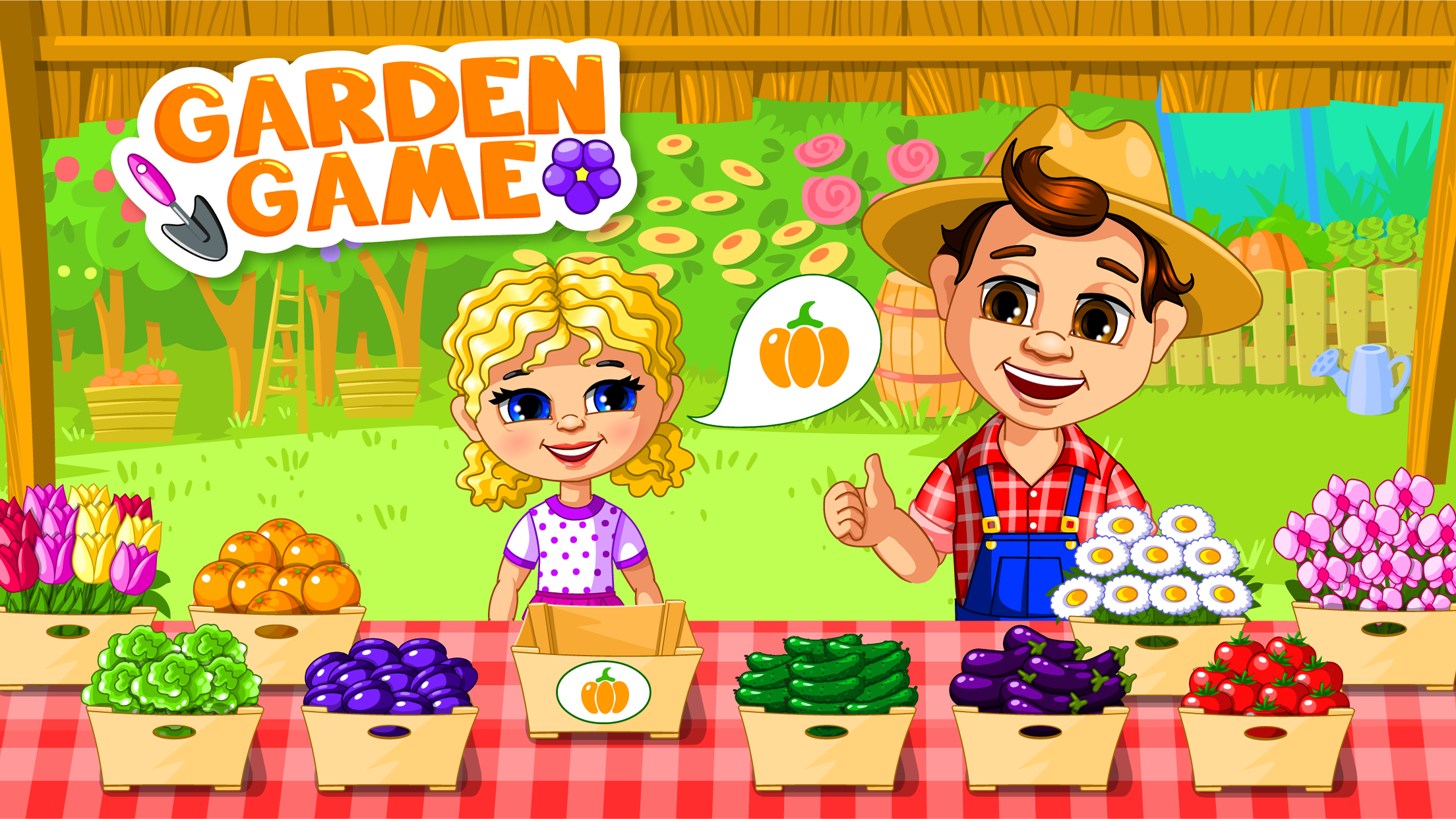 اسکرین شات 1 بازی Garden Game for Kids