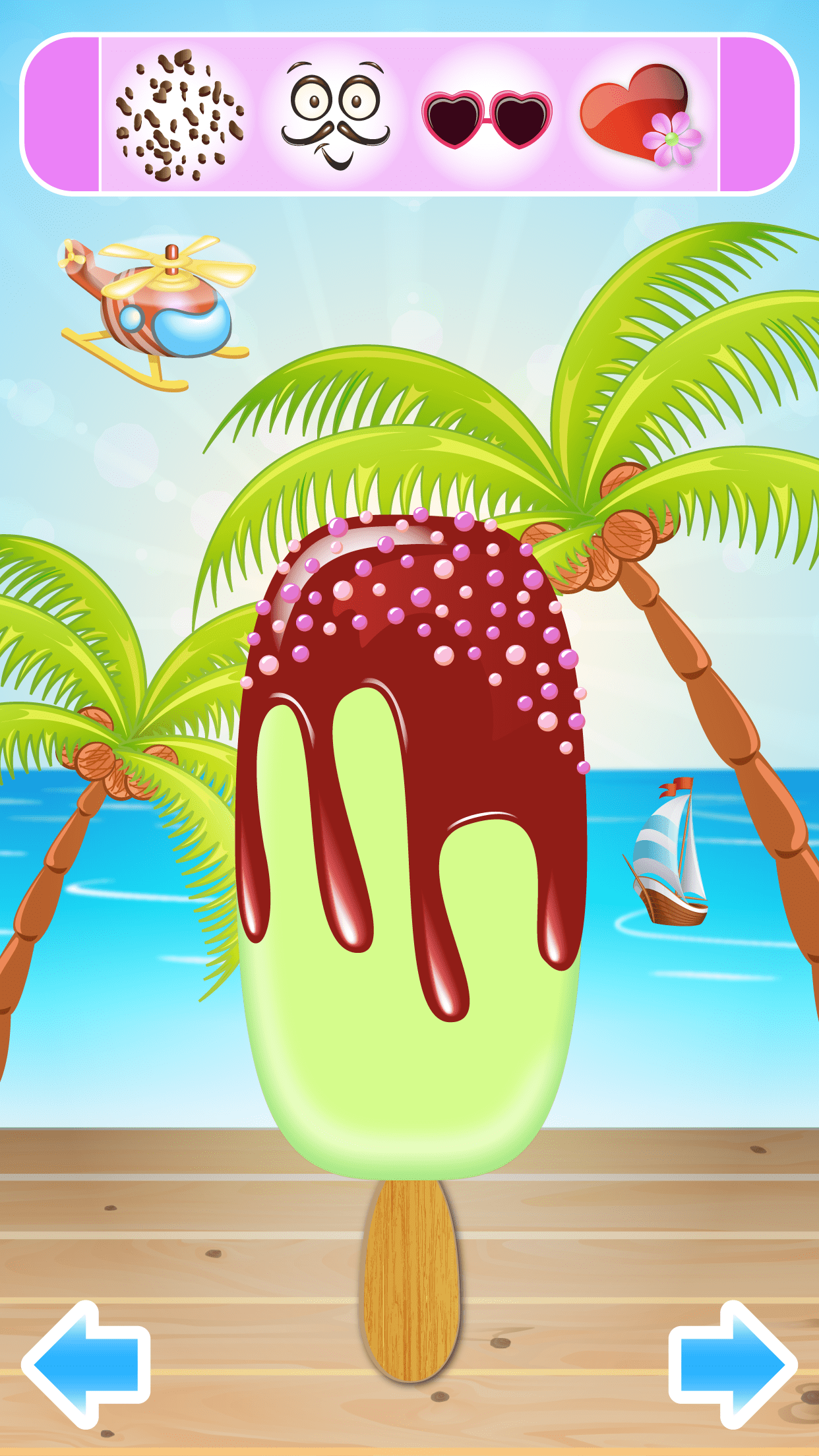 اسکرین شات 6 بازی Ice Candy Kids - Cooking Game
