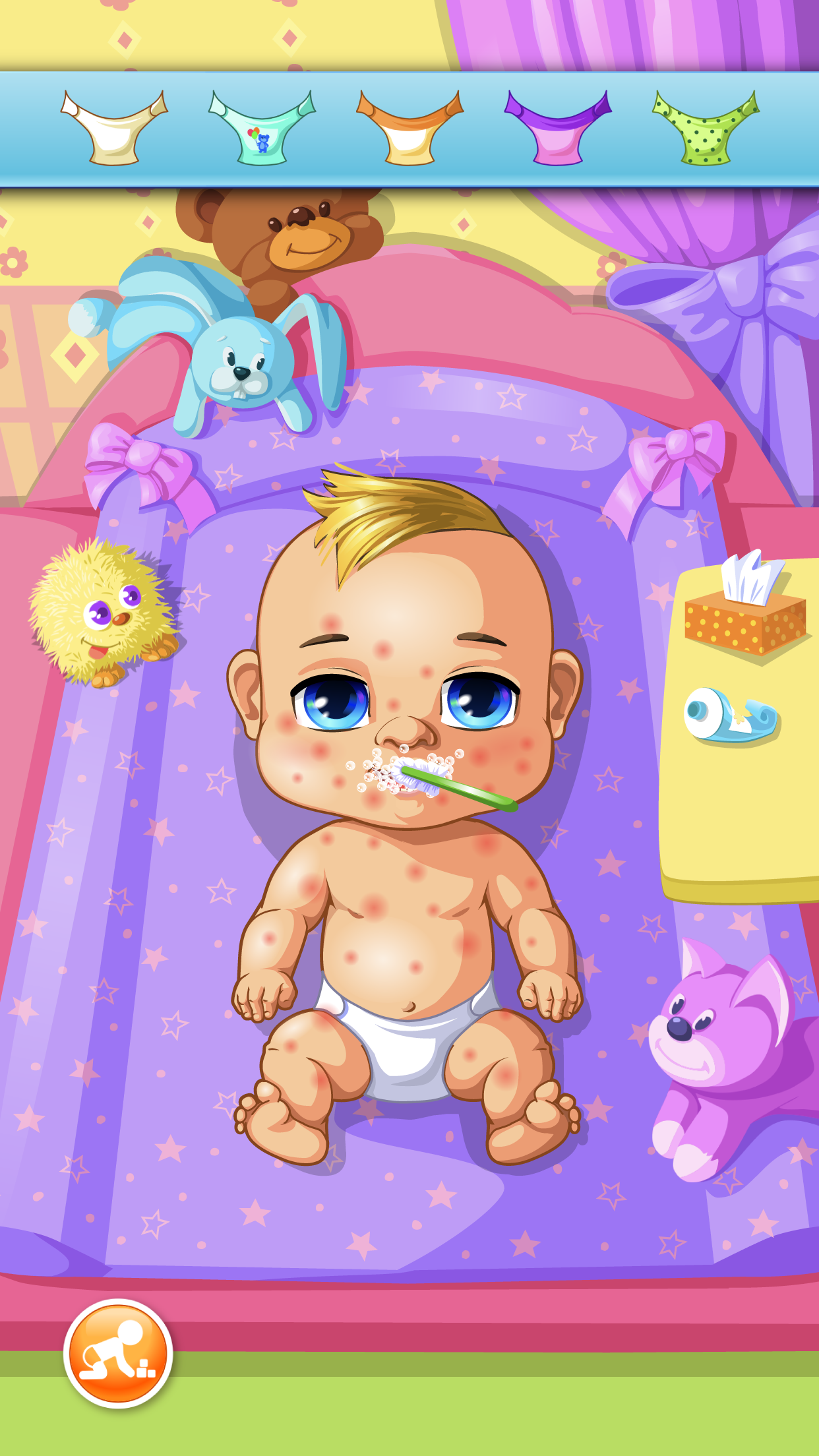 اسکرین شات 4 بازی My Baby Care