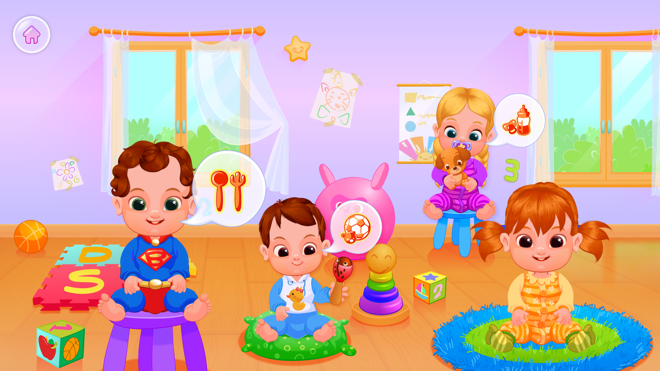 اسکرین شات 4 بازی My Baby Care 2