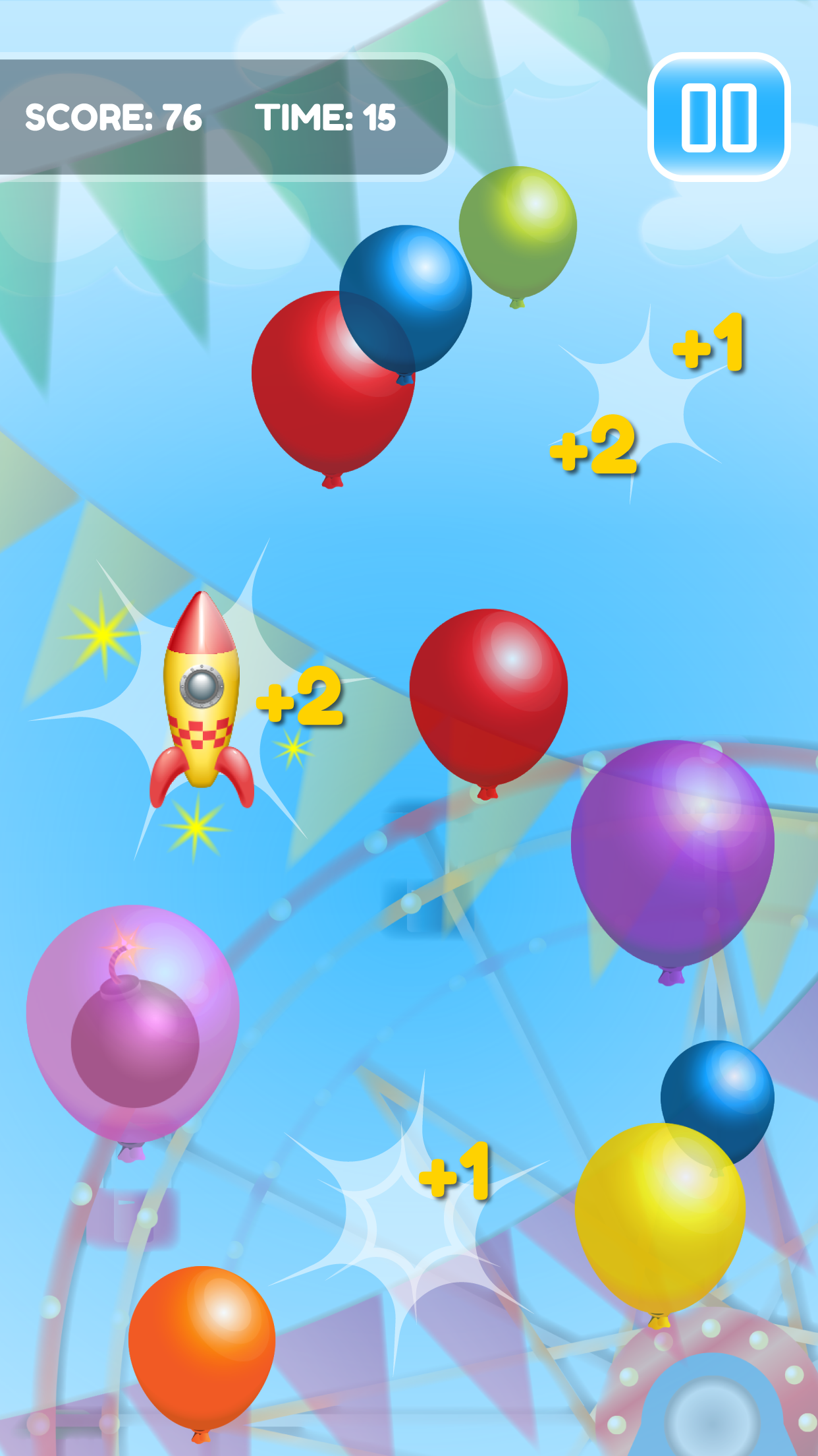 اسکرین شات 4 بازی Pop Balloon Kids