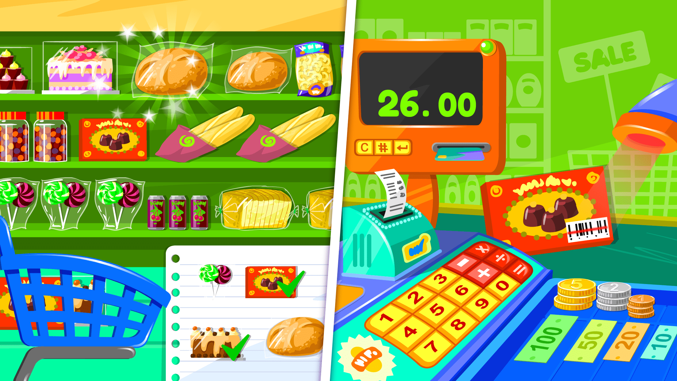 اسکرین شات 2 بازی Supermarket Game 2