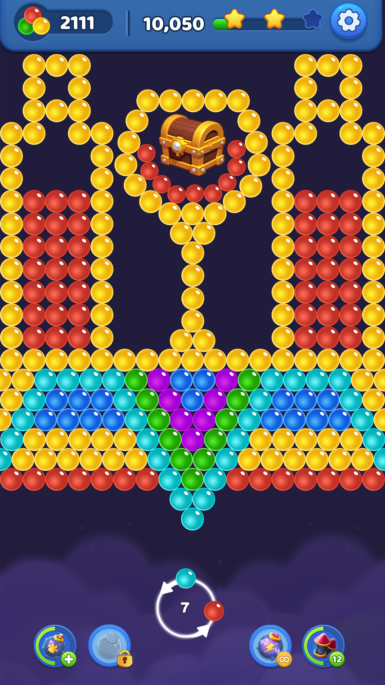 اسکرین شات 1 بازی Bubble Pop! Cannon Shooter