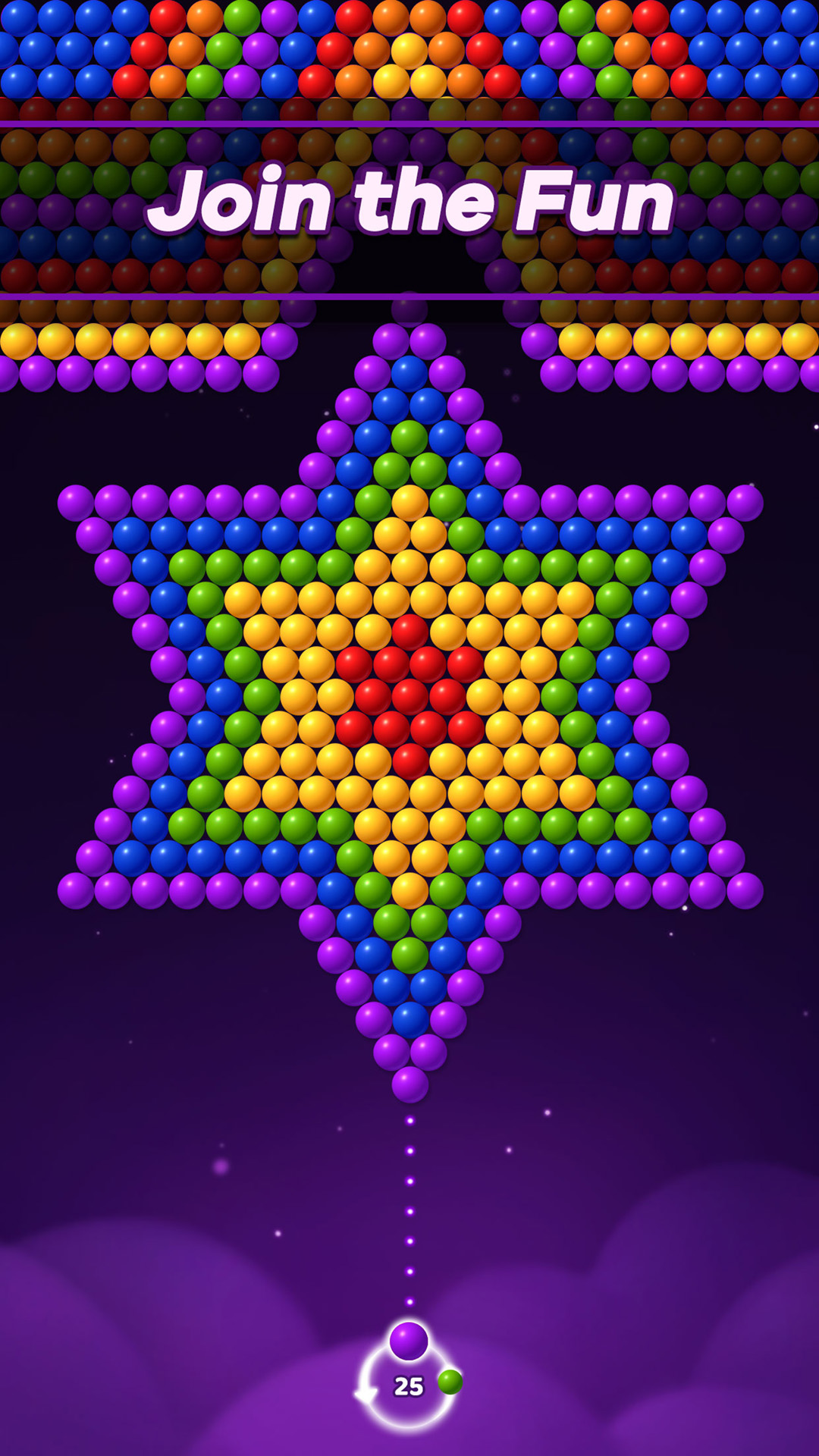 اسکرین شات 4 بازی Bubble Pop Star-Bubble Shooter