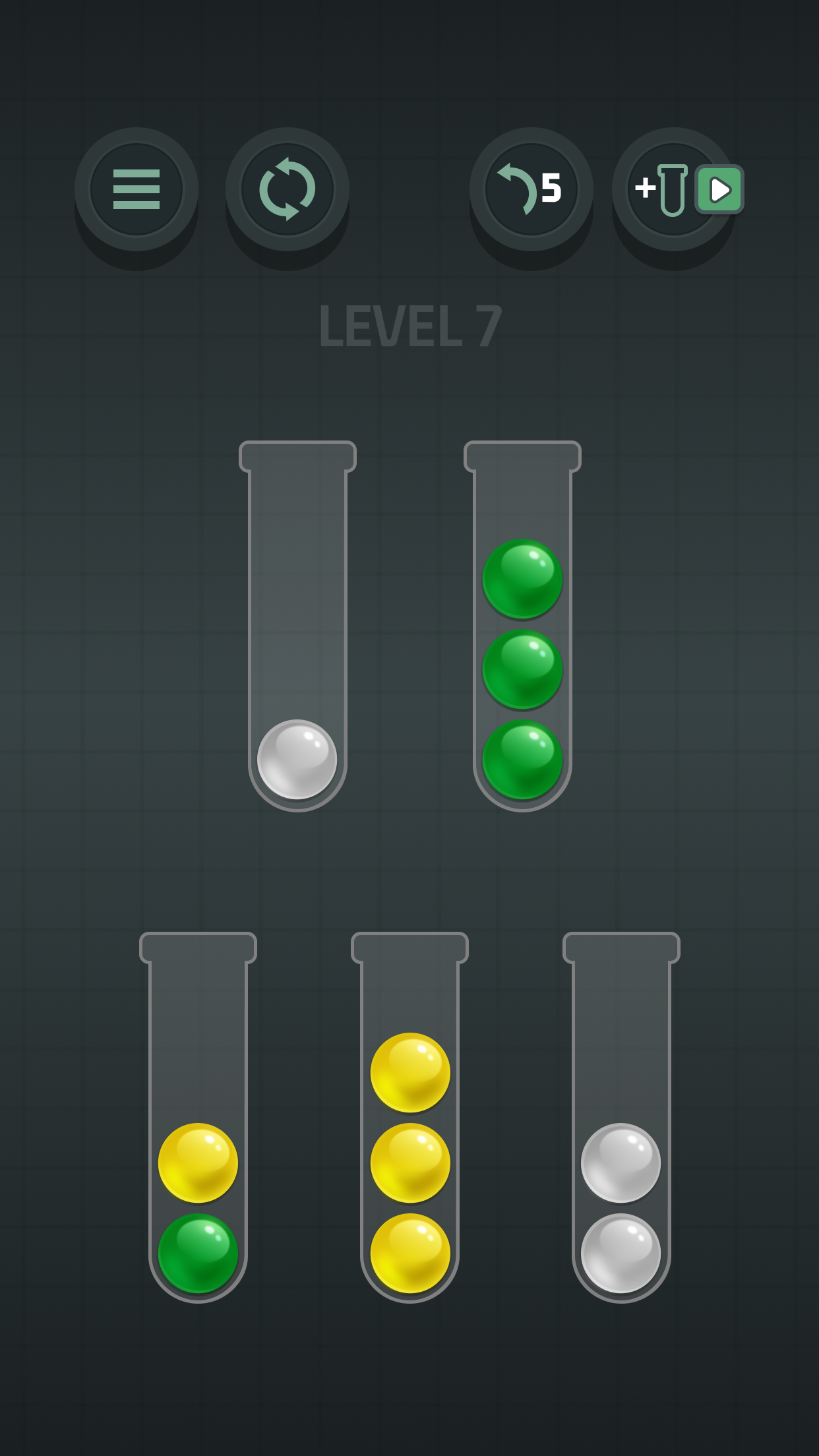 اسکرین شات 5 بازی Sort Balls: Color Puzzle Game