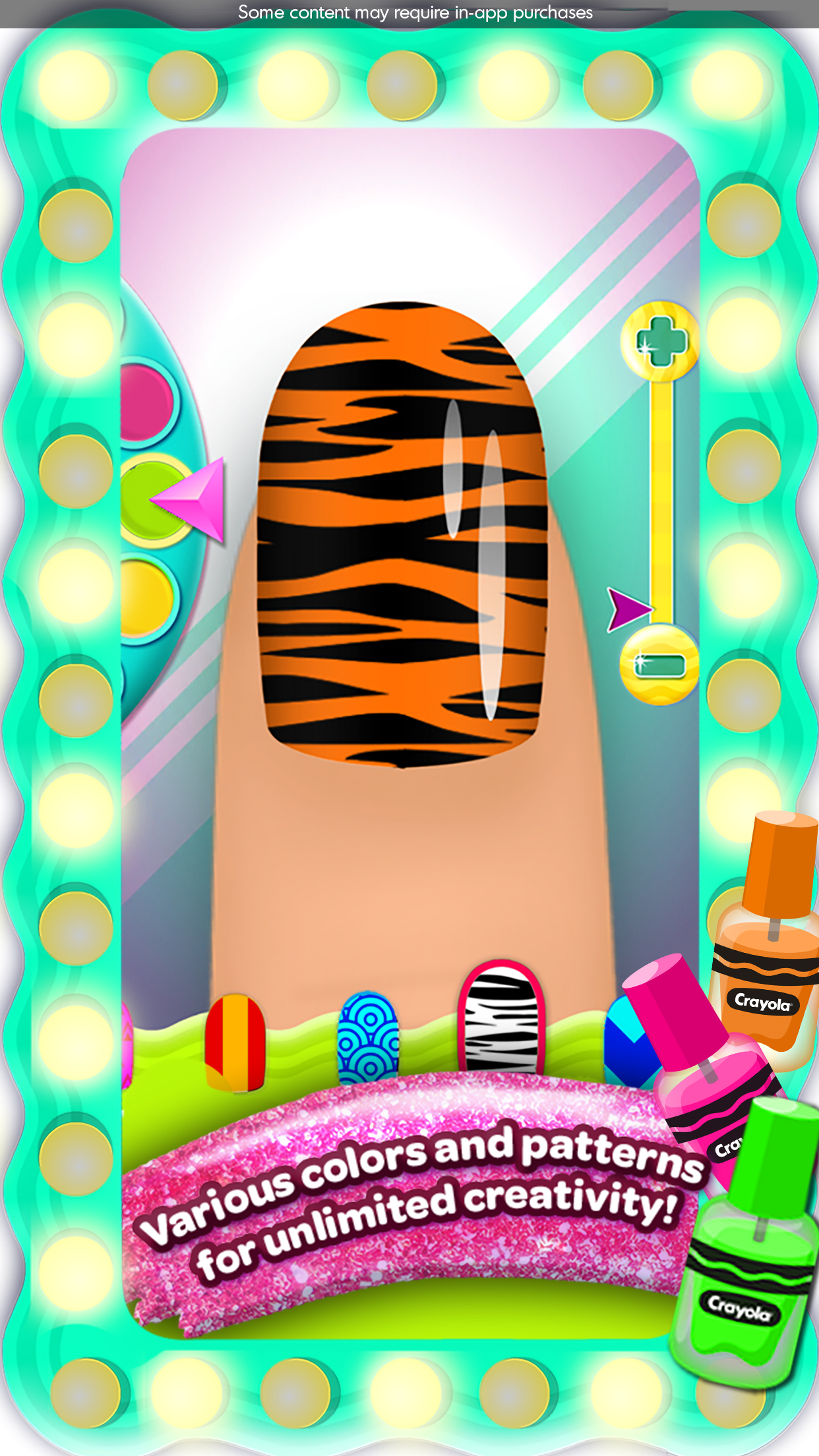 اسکرین شات 4 بازی Crayola Nail Party: Nail Salon
