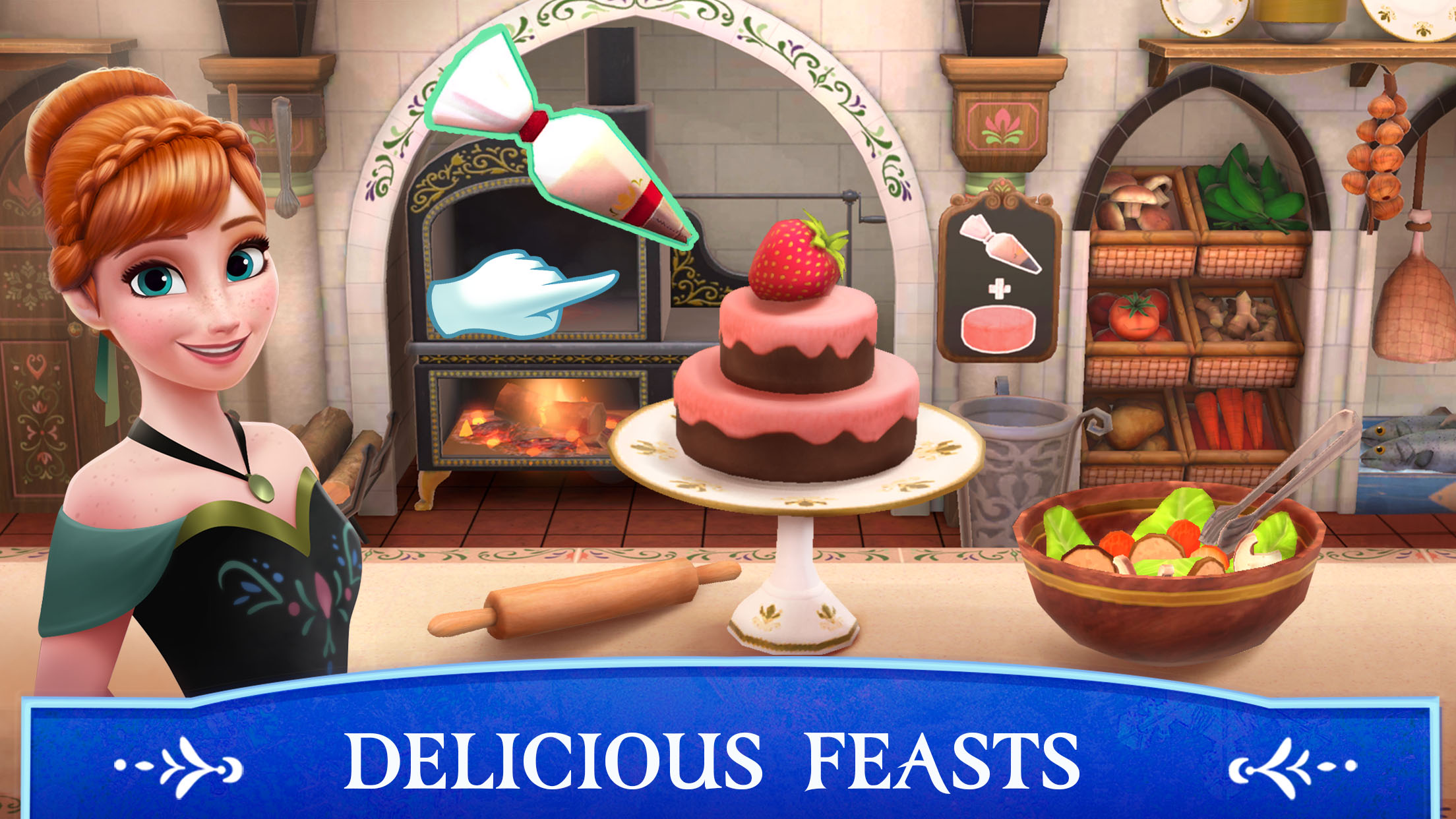 اسکرین شات 4 بازی Disney Frozen Royal Castle