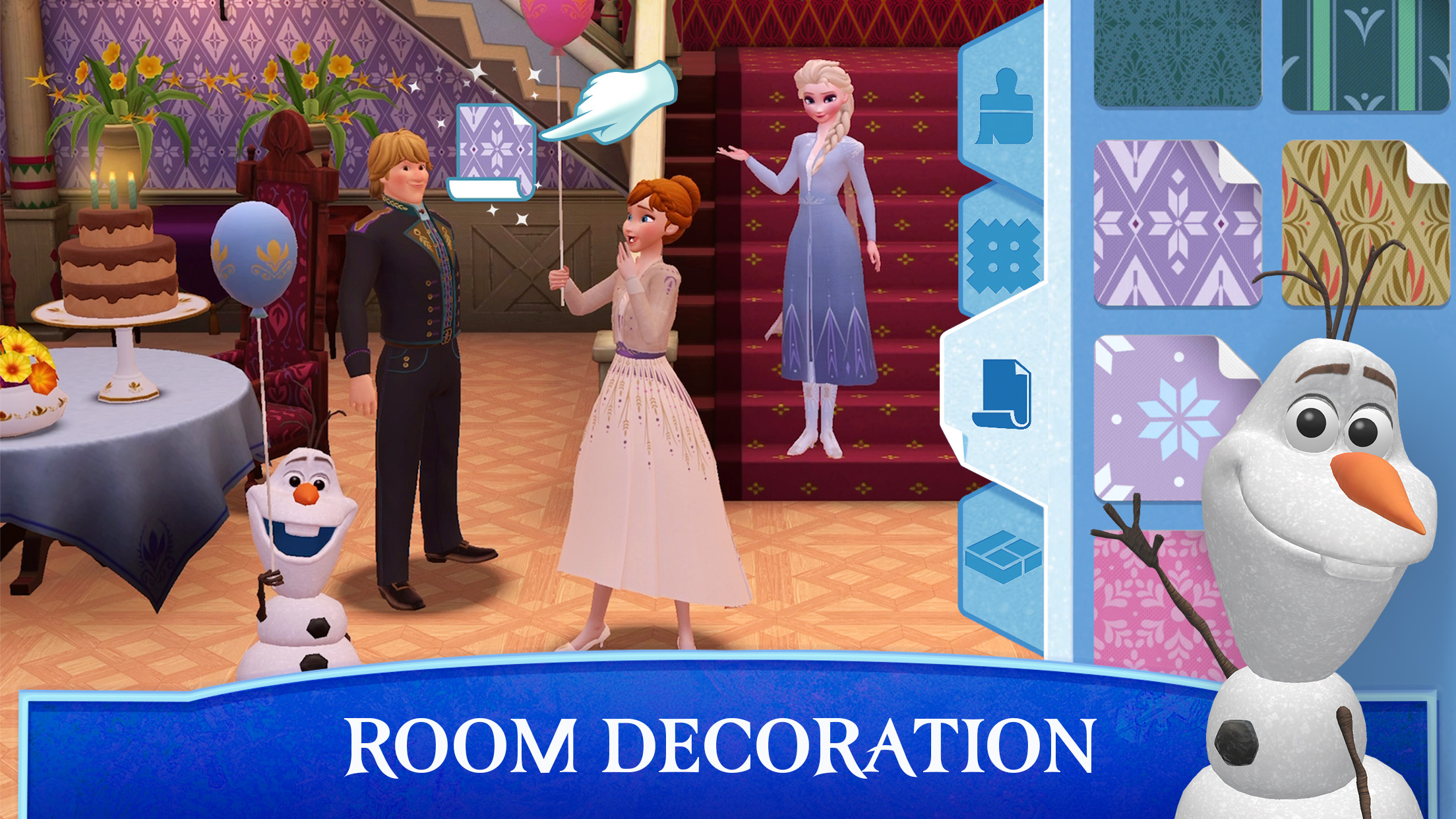 اسکرین شات 2 بازی Disney Frozen Royal Castle