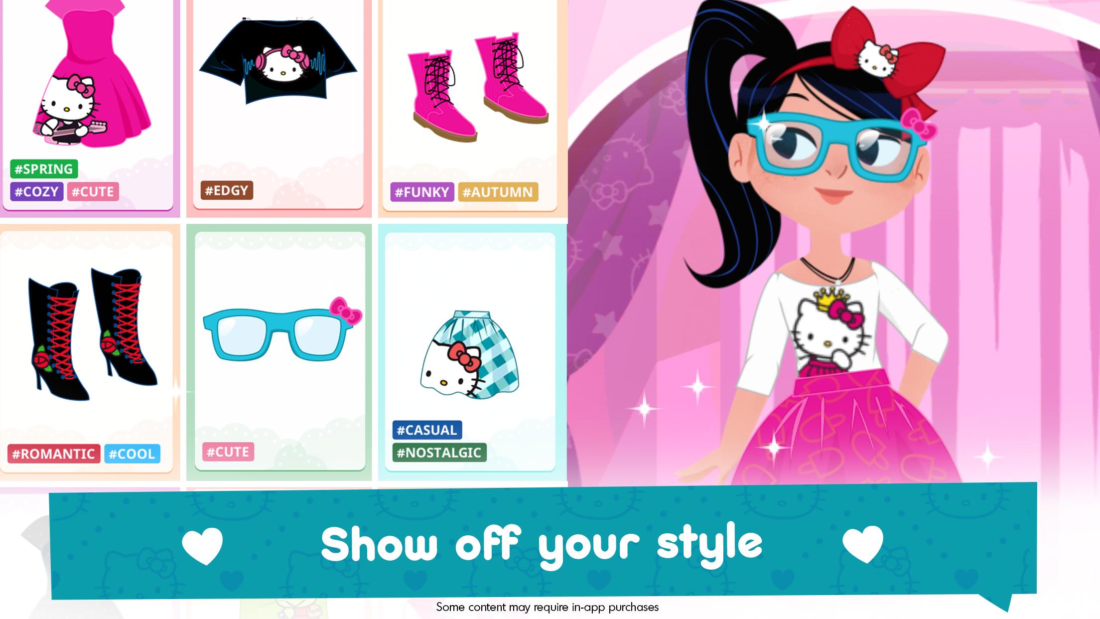اسکرین شات 5 بازی Hello Kitty Fashion Star