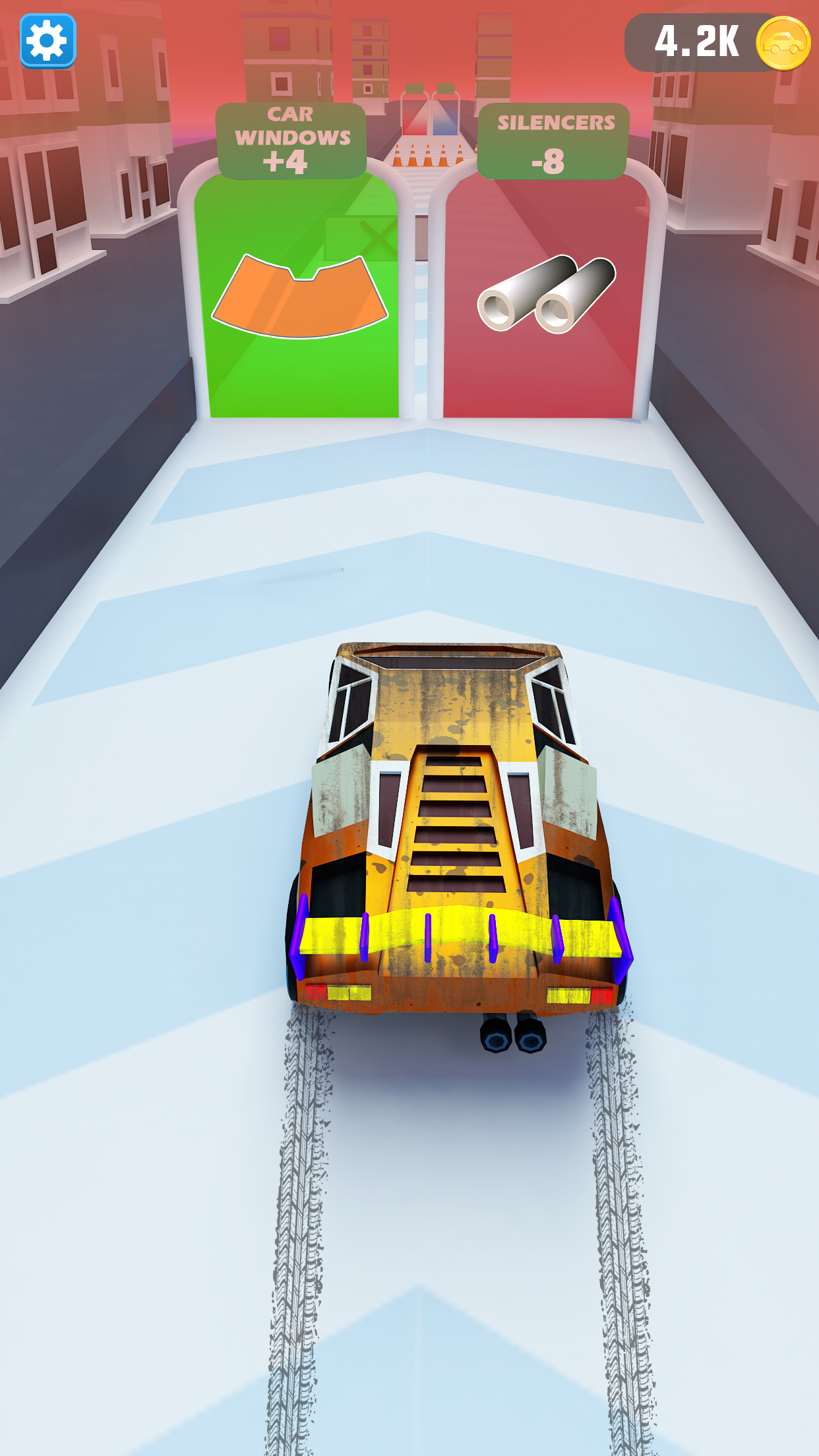 اسکرین شات 6 بازی Car Transform: Build & Race